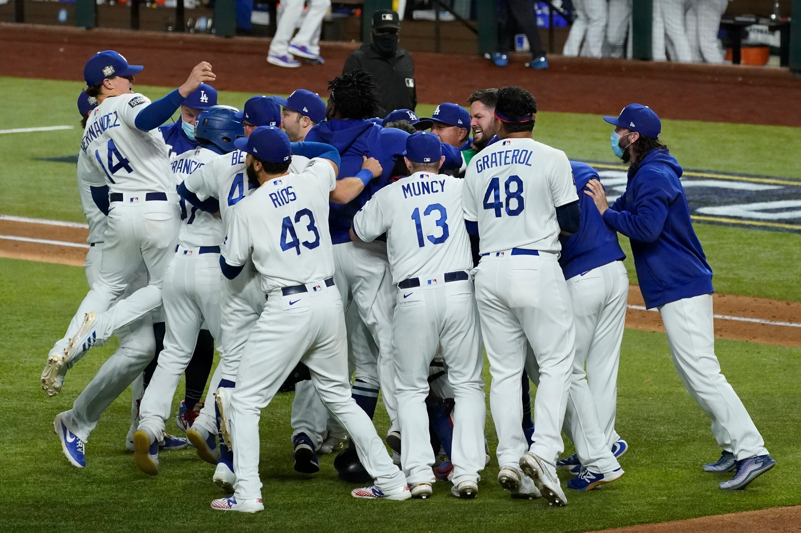 Los Dodgers de Los Ángeles fueron los campeones en las Grandes Ligas.