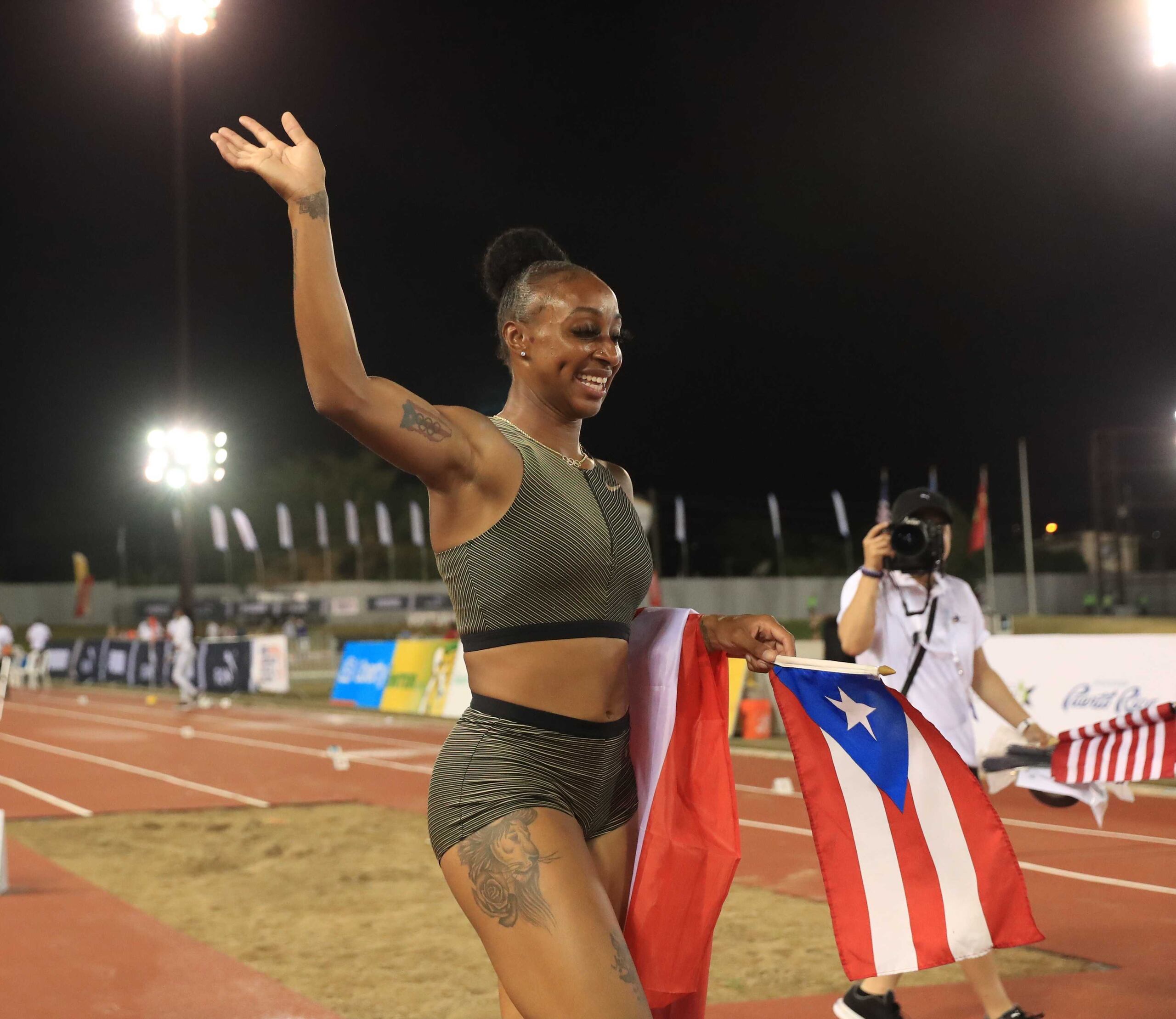 Jasmine Camacho-Quinn lidera la delegación de siete atletas que representará a Puerto Rico en el Campeonato Mundial Oregon 2022.