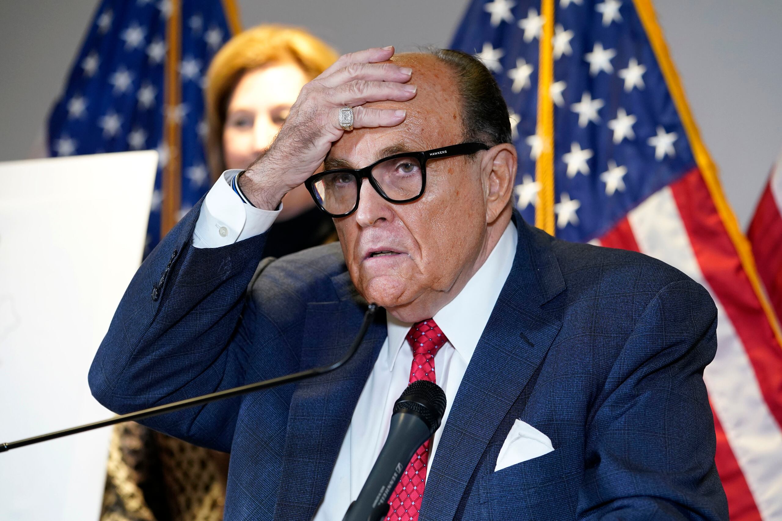 El abogado de Donald Trump, Rudy Giuliani.