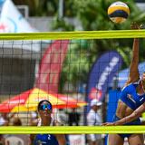 Completado el cuadro de 16 parejas del voleibol de playa femenino de la LAI