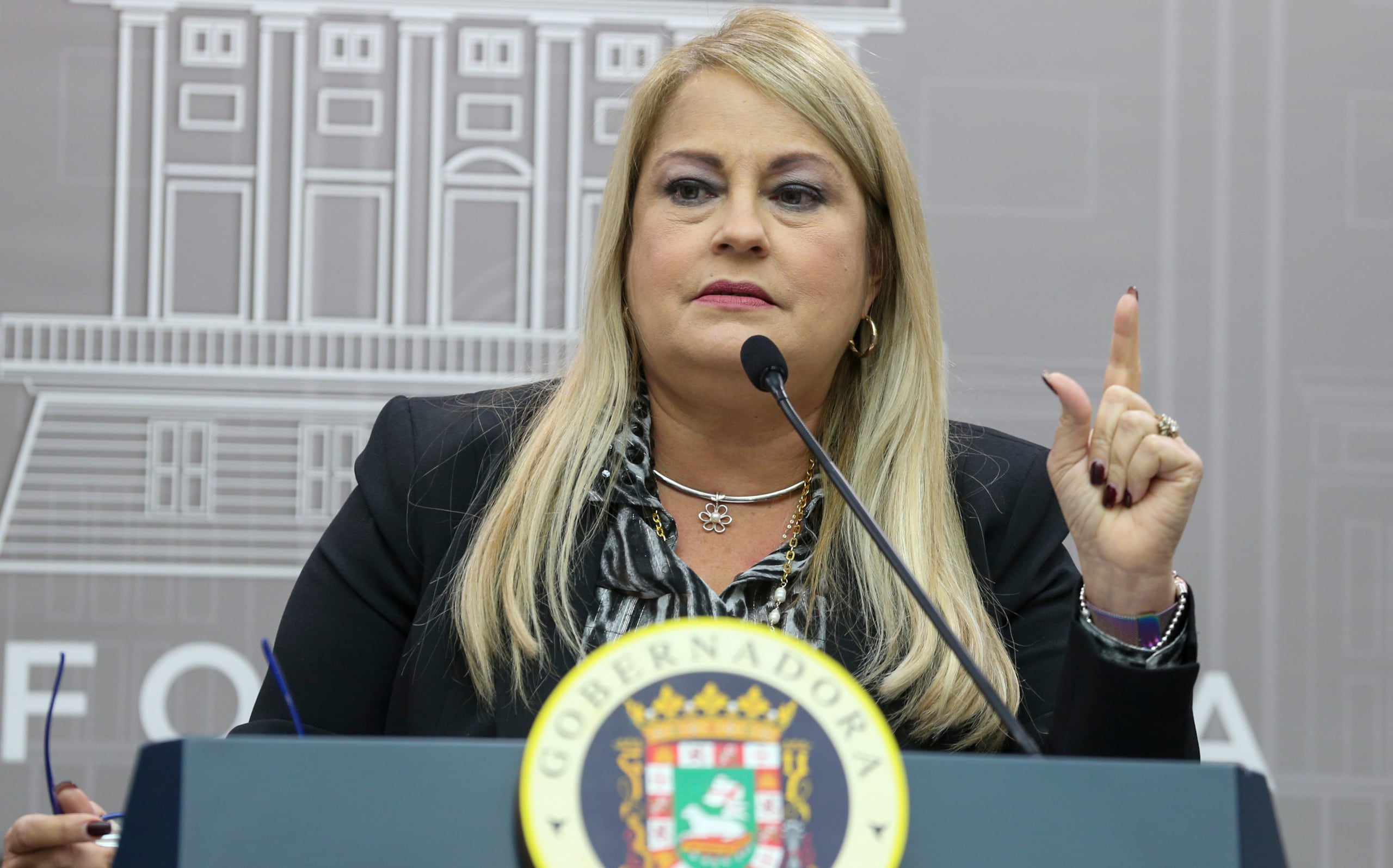 Wanda Vázquez.