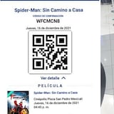 Presume sus entradas para “Spider-Man: No Way Home” en redes sociales, pero le robaron el código QR