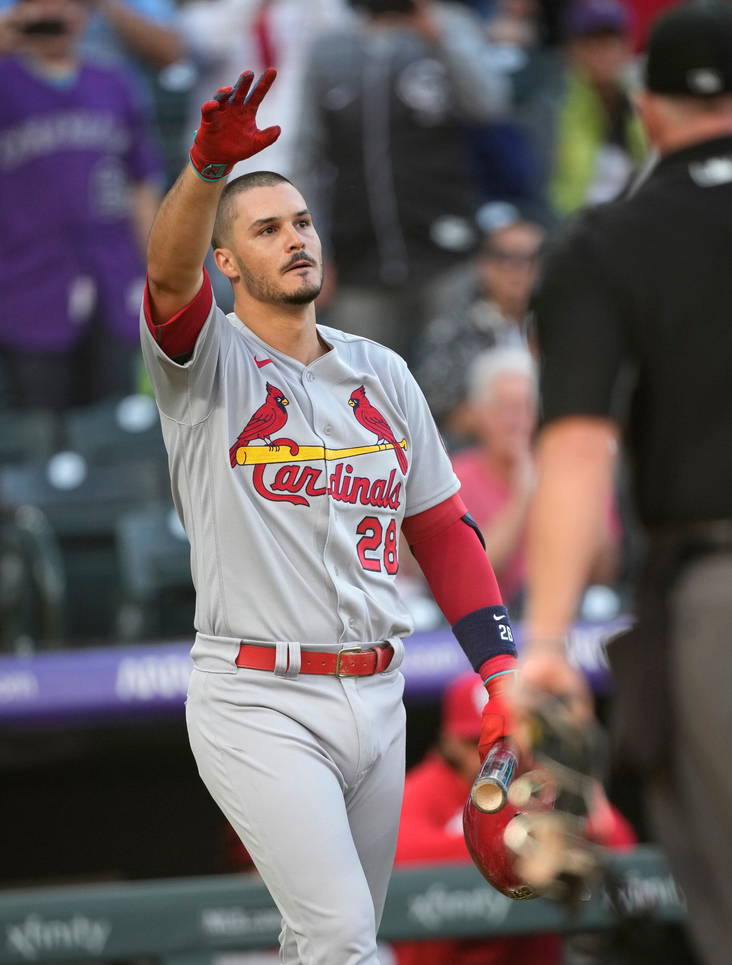 Nolan Arenado regresará a Colorado en uniforme de los Cardinals de San Luis para jugar ante el público que lo vio debutar allí y jugar ocho temporadas con los Rockies.