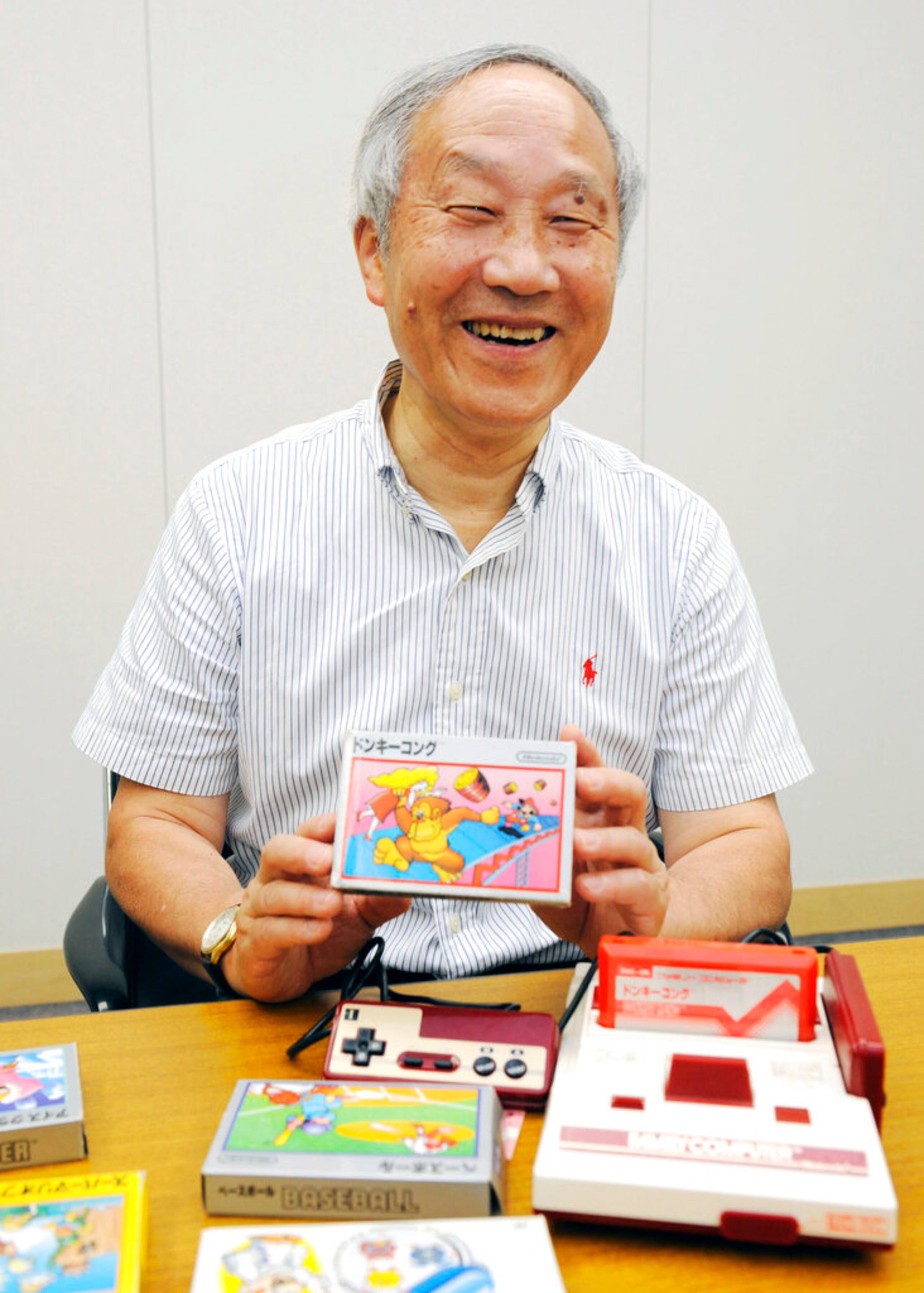 Masayuki Uemura posa para una fotografía en Japón el 10 de julio de 2013.