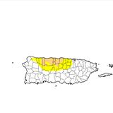 Disminuye la sequía en Puerto Rico