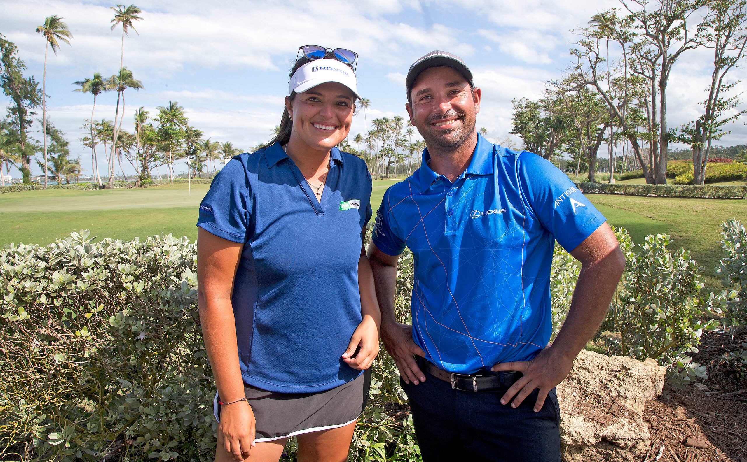 Marifé Torres y Rafa Campos serán los primeros golfstas boricuas en participar en unos Juegos Olímpicos. 