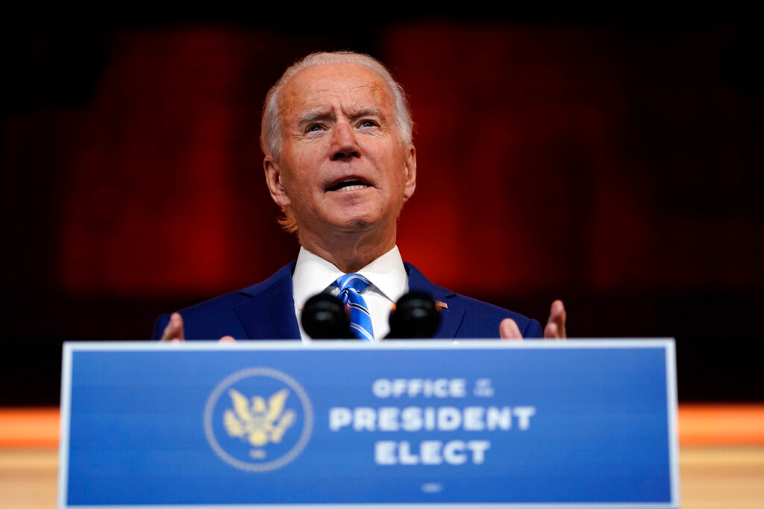 Joe Biden, de 78 años, se convertirá en el presidente de mayor edad en la historia de Estados Unidos cuando asuma el cargo y con frecuencia rechazó preguntas sobre su edad cuando estaba en campaña.