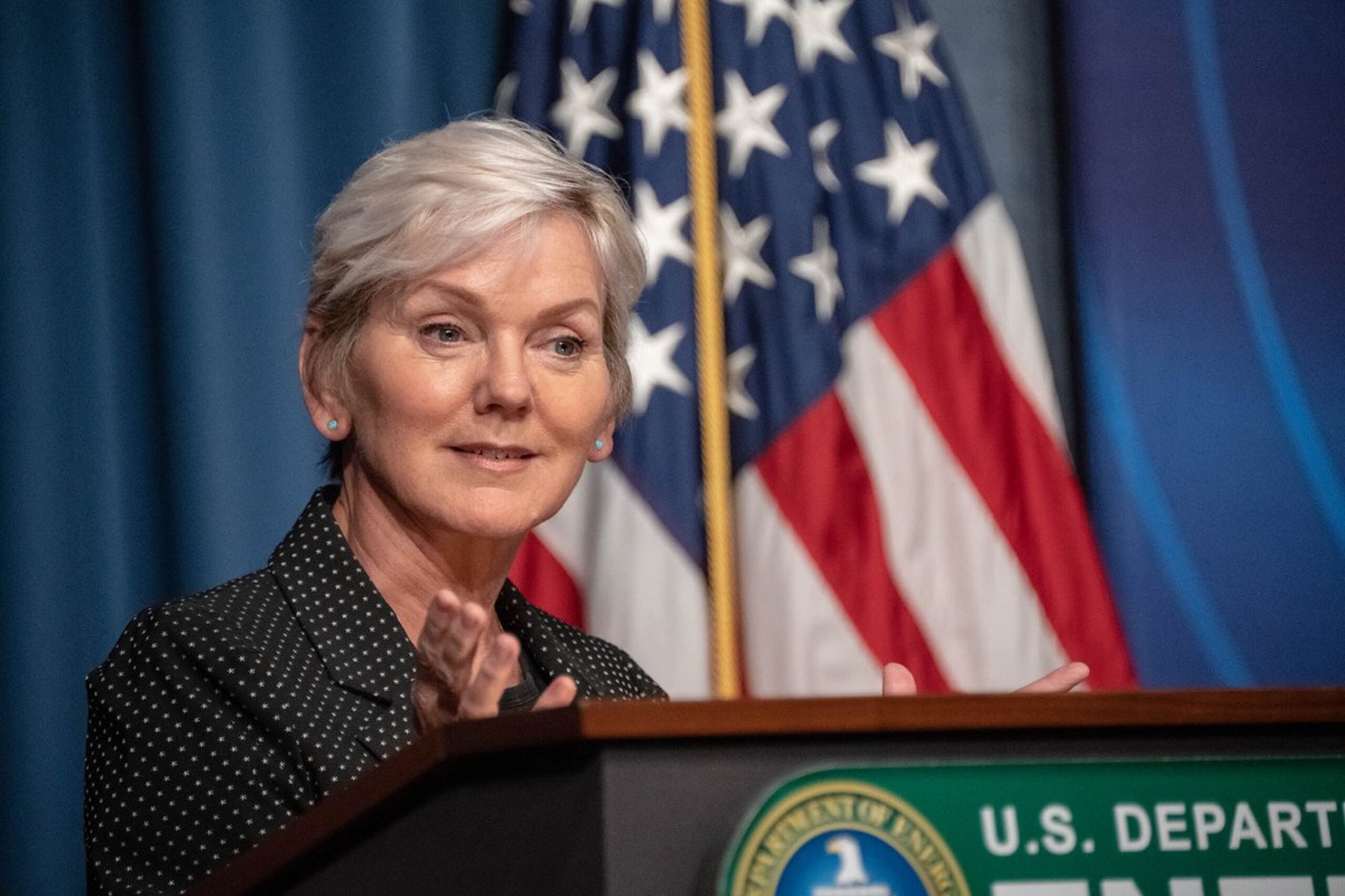 La secretaria de Energía de los Estados Unidos, Jennifer Granholm