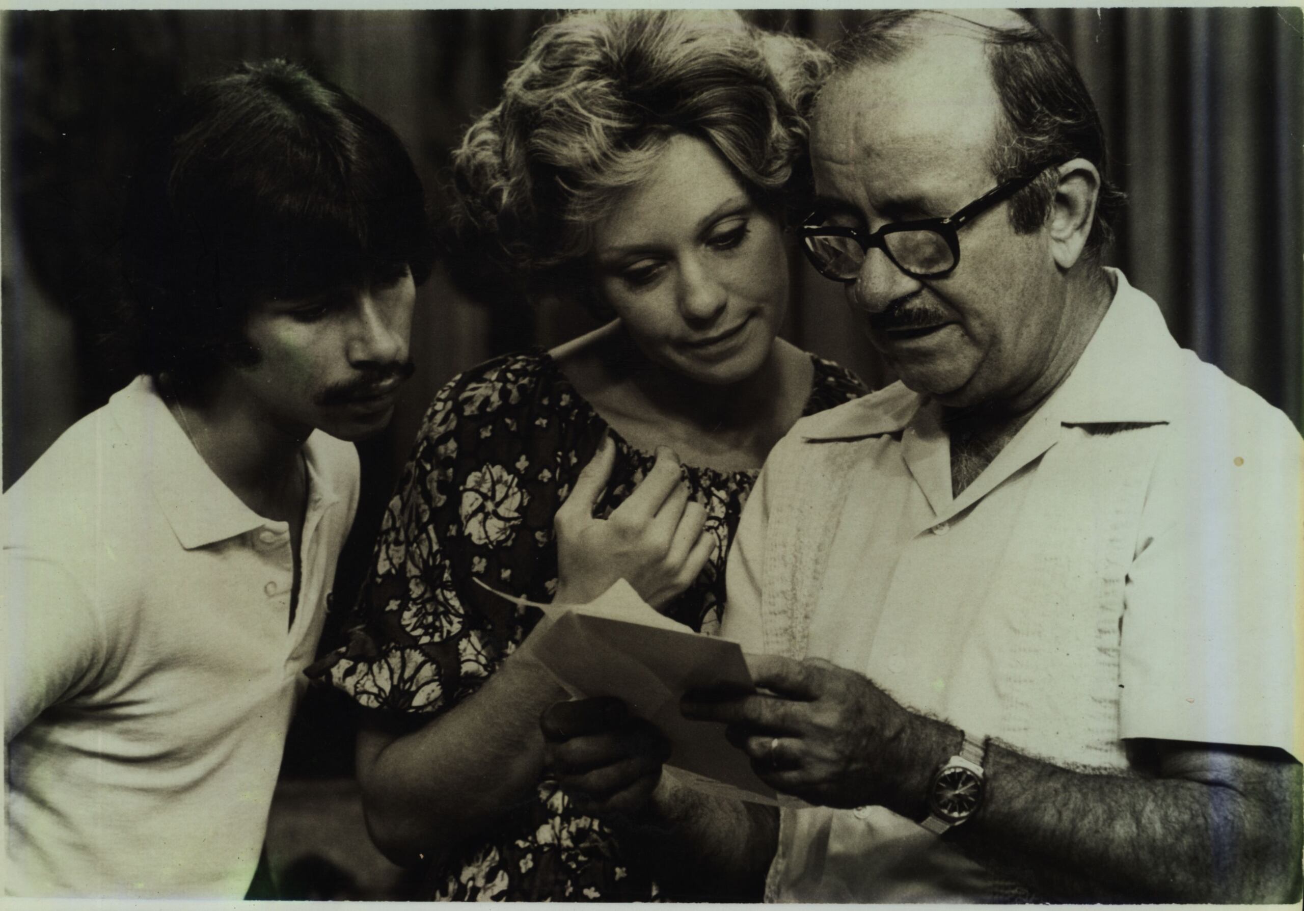 Los García es uno de los programas más recordados de don Tommy Muñiz. En la foto, Rafo Muñiz, Gladys Rodríguez y don Tommy.