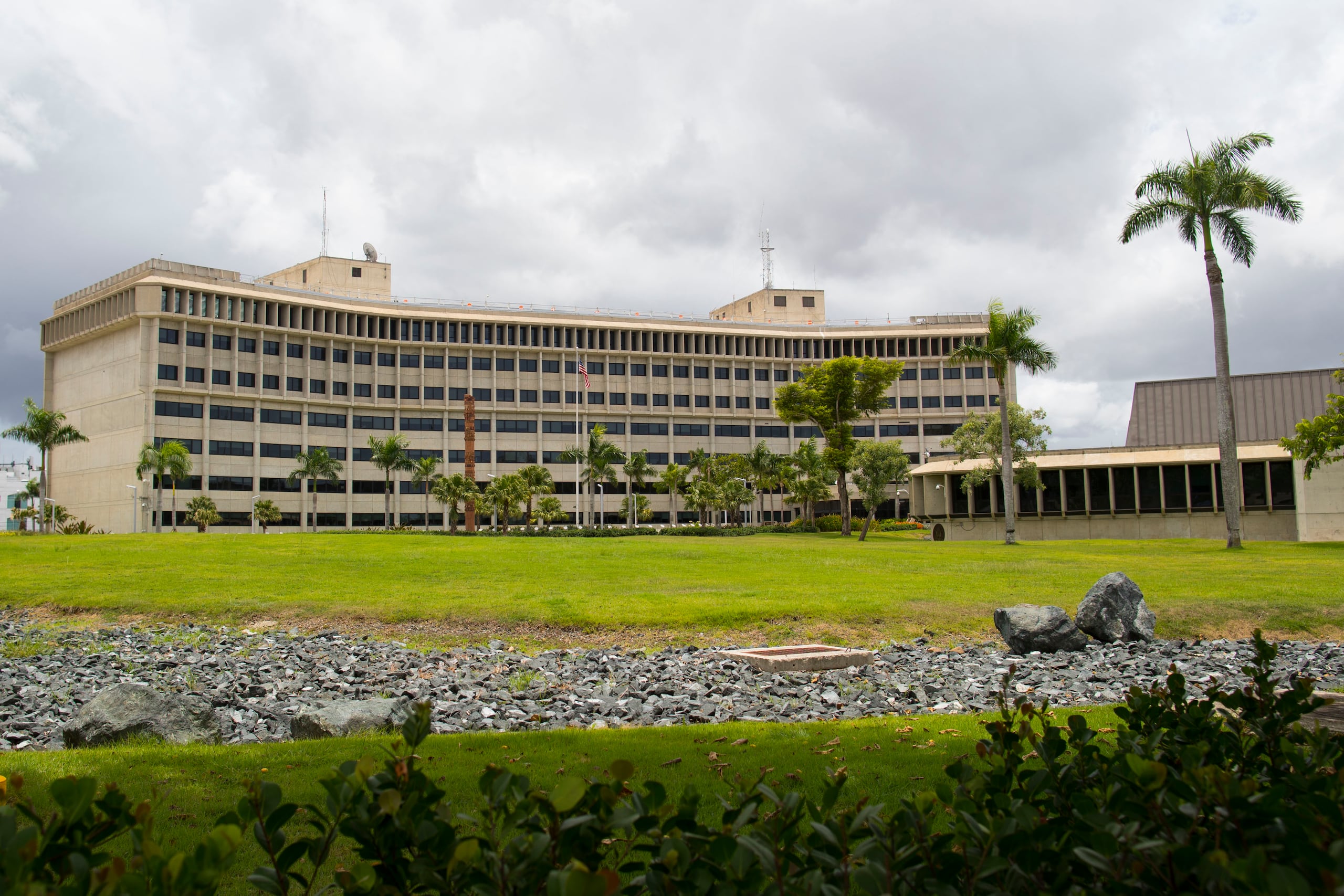 San Juan, Julio 25, 2018 - MA - FOTOS para ilustrar una historia sobre una vista de la magistrada Judith Dein en torno al presupuesto que debe implementarse, si el certificado por la Junta de Supervisin Fiscal o el aprobado y firmado por el gobernador Ricardo Rossell. EN LA FOTO una vista de la fachada del Tribunal Federal.
FOTO POR:  tonito.zayas@gfrmedia.com
Ramon " Tonito " Zayas / GFR Media