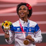 Mamá de Jasmine Camacho-Quinn: “¡Regaló el oro para Puerto Rico!”