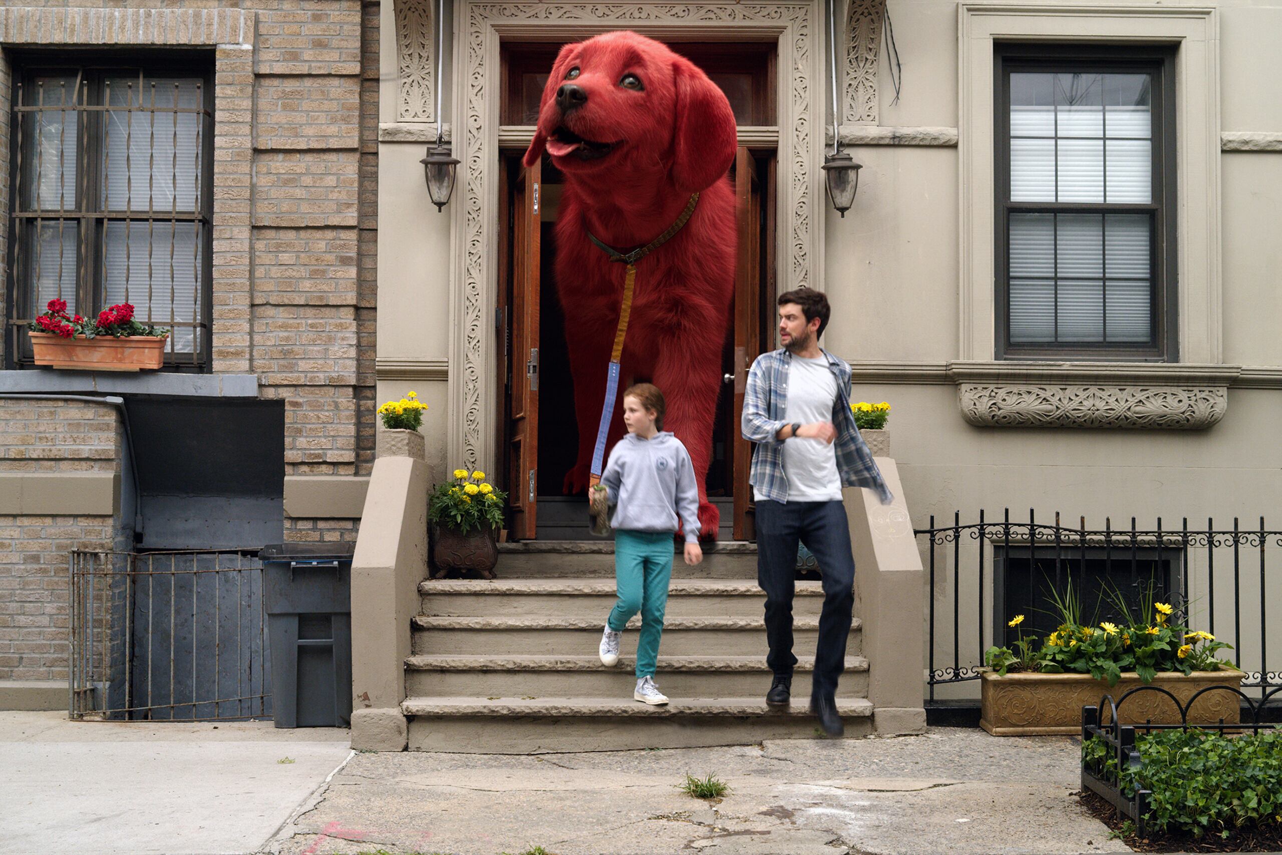 Darby Camp y Jack Whitehall protagonizan la cinta "Clifford The Big Red Dog" de Paramount Pictures.