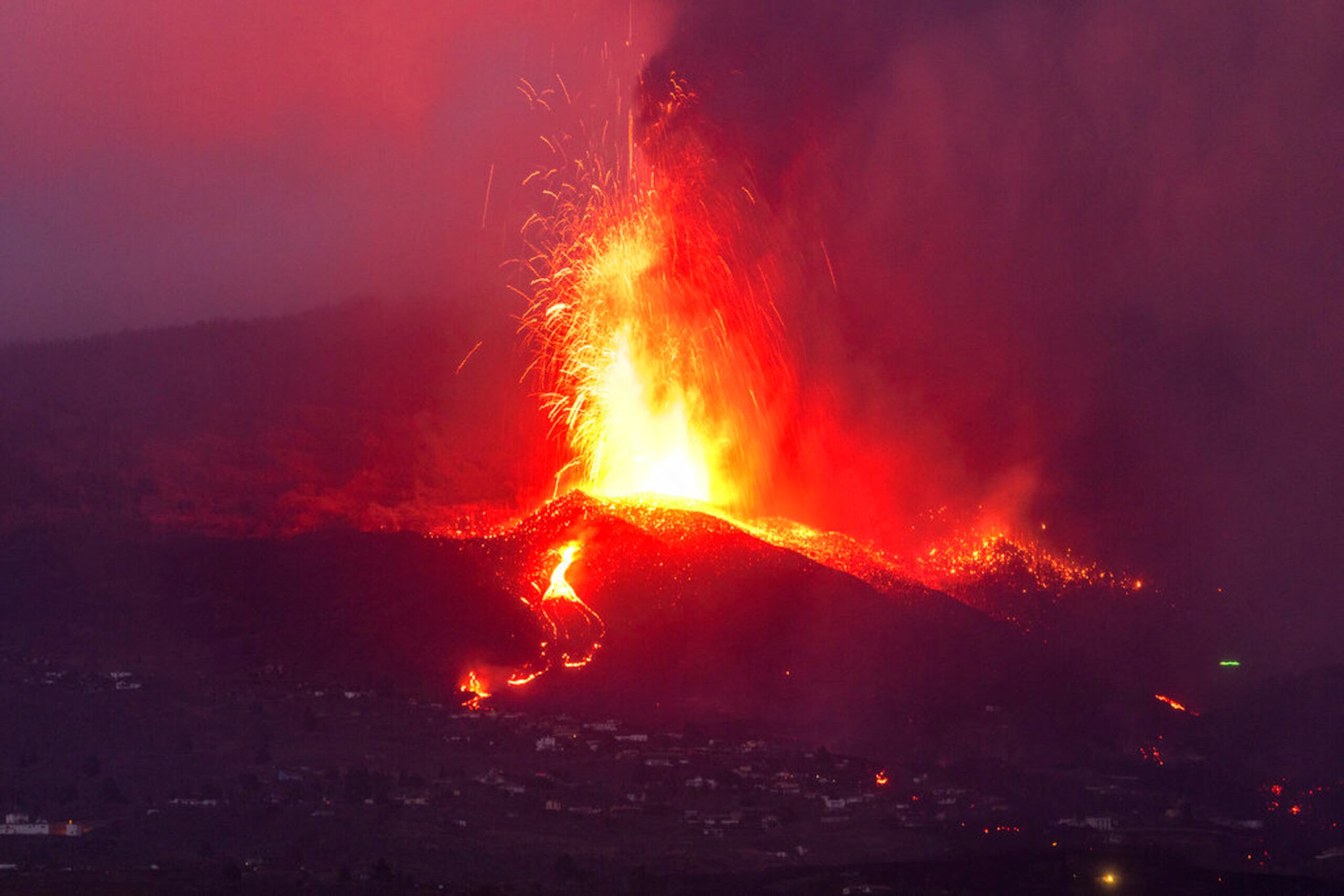 El volcán entró en erupción el domingo, 19 de septiembre de 2021.