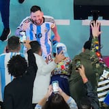 Messi y Argentina celebran el pase a la final de Qatar 2022