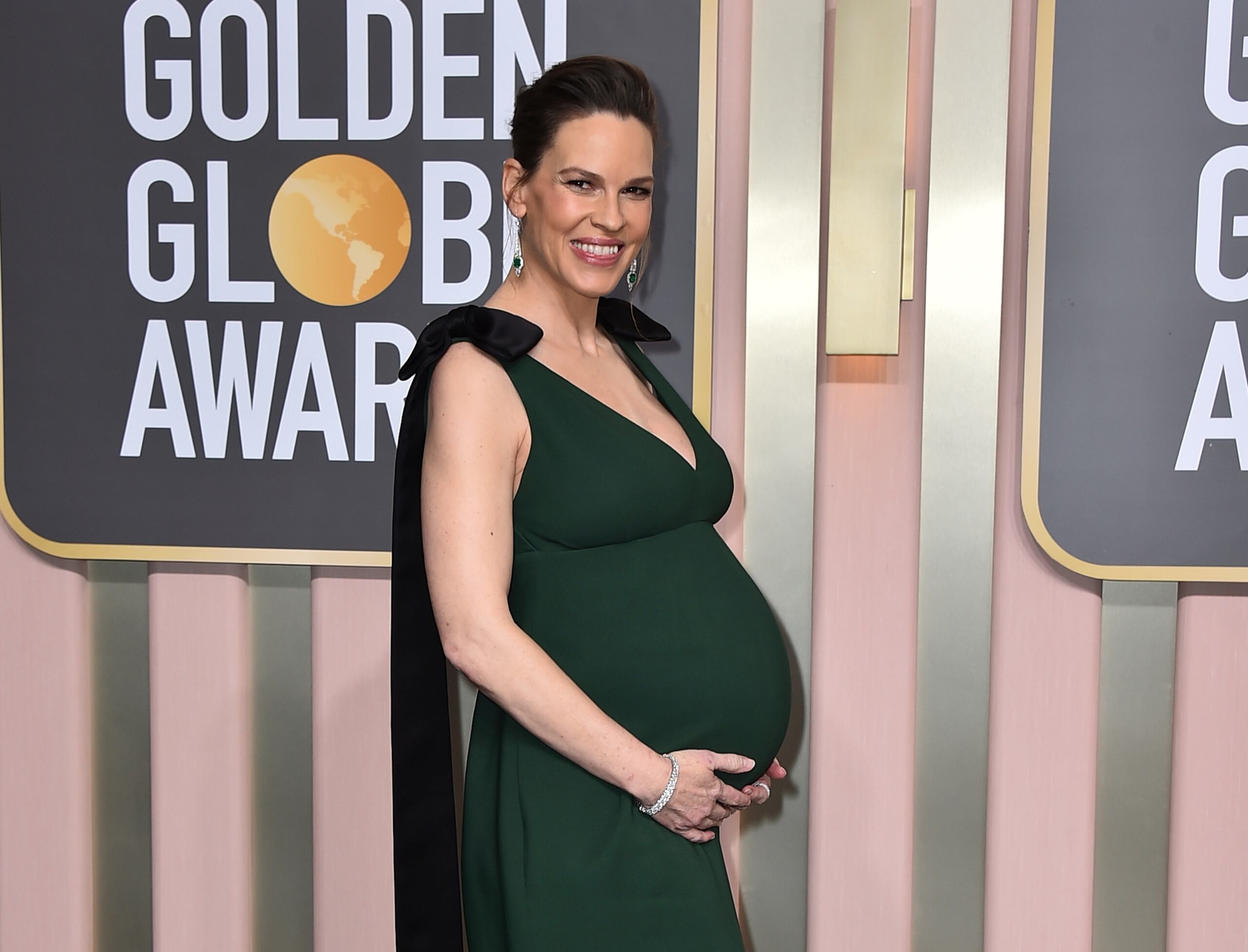 Hilary Swank anunció su embarazo en octubre del año pasado.