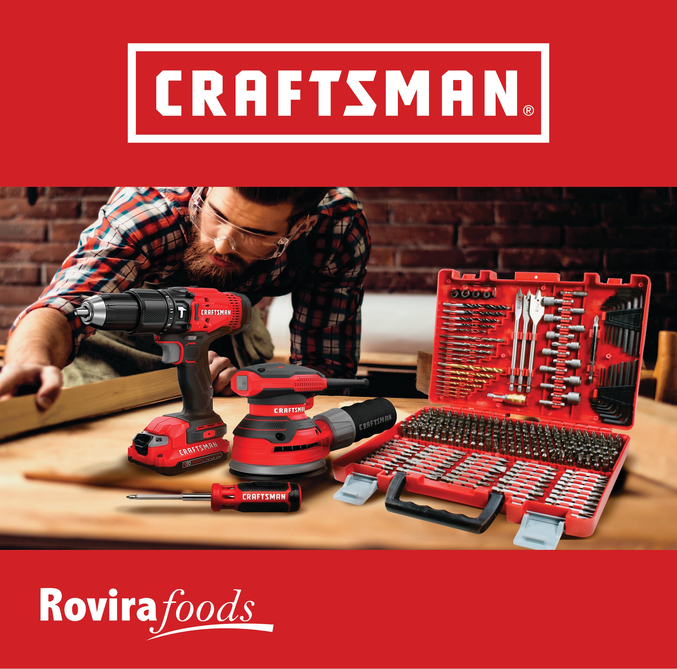 Craftsman es un ícono por su calidad y la garantía de sus productos.