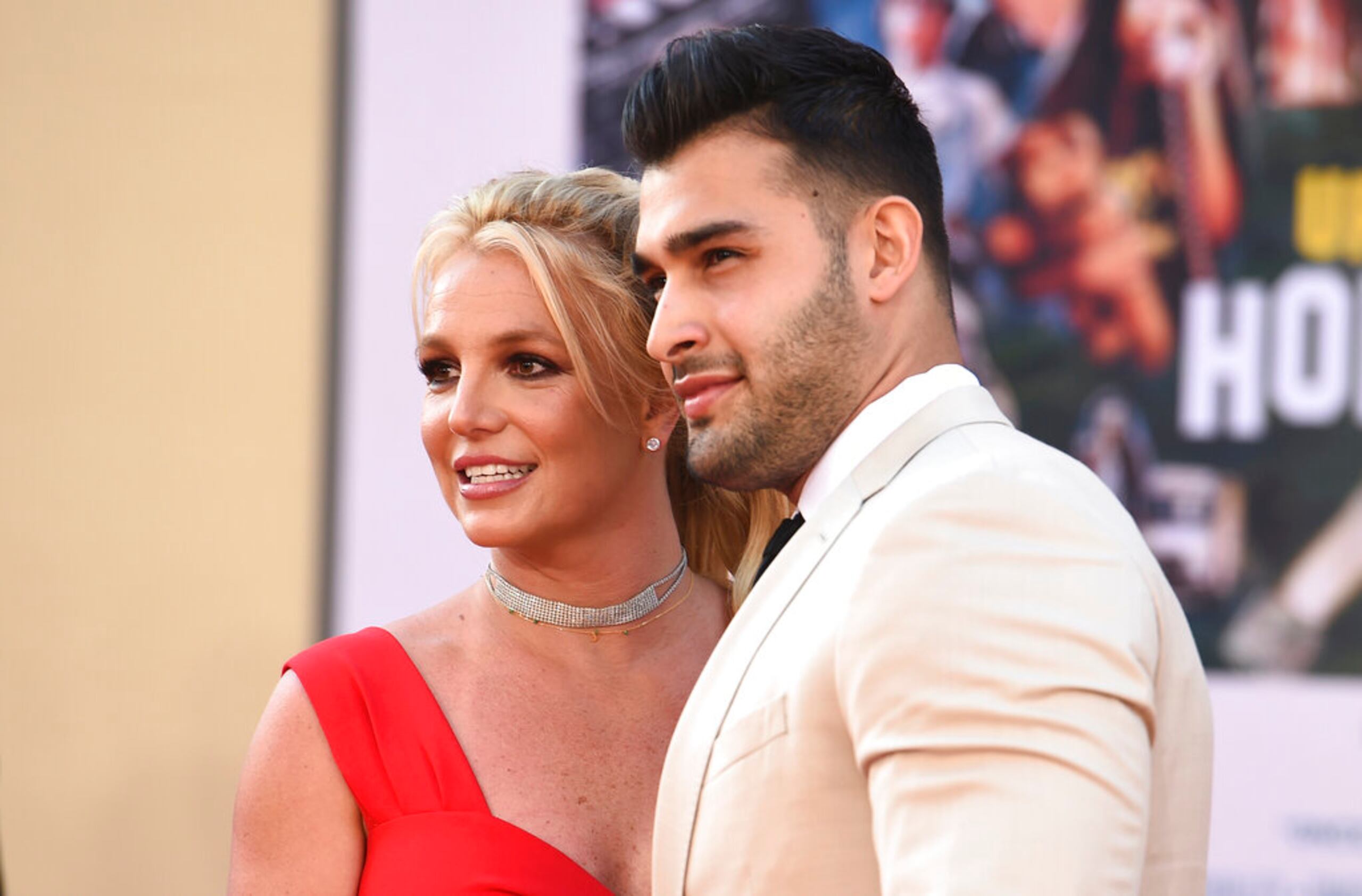 Britney Spears y Sam Asghari.