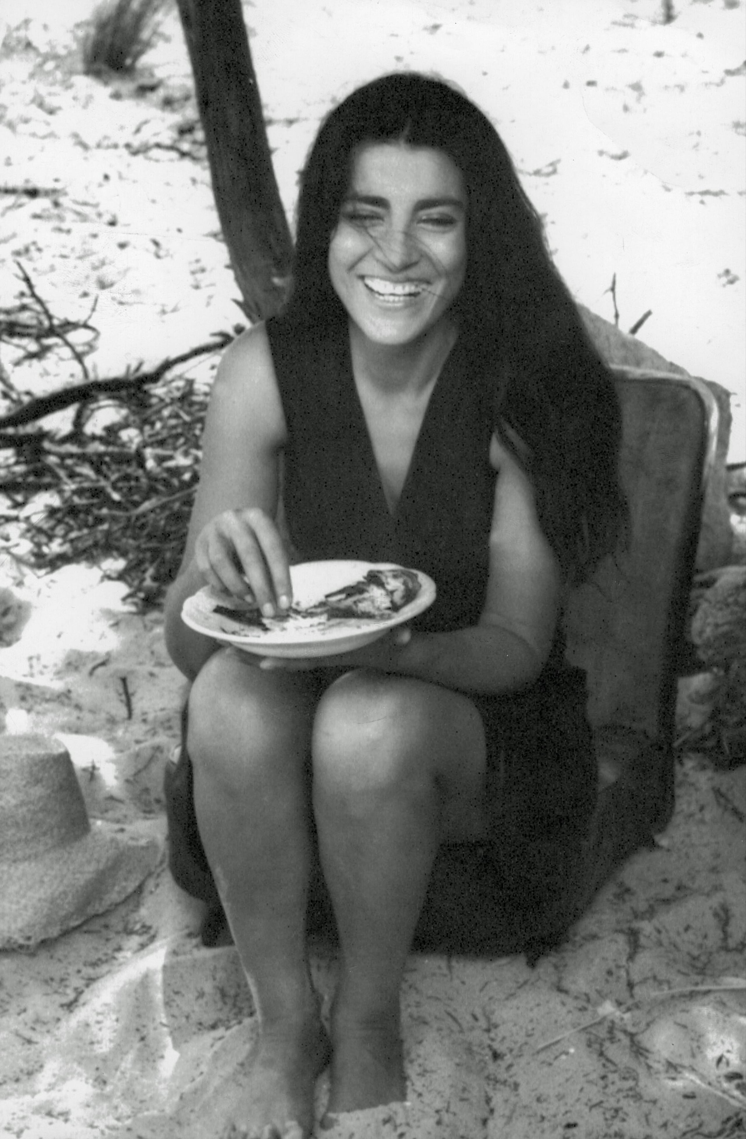 La actriz griega Irene Papas.