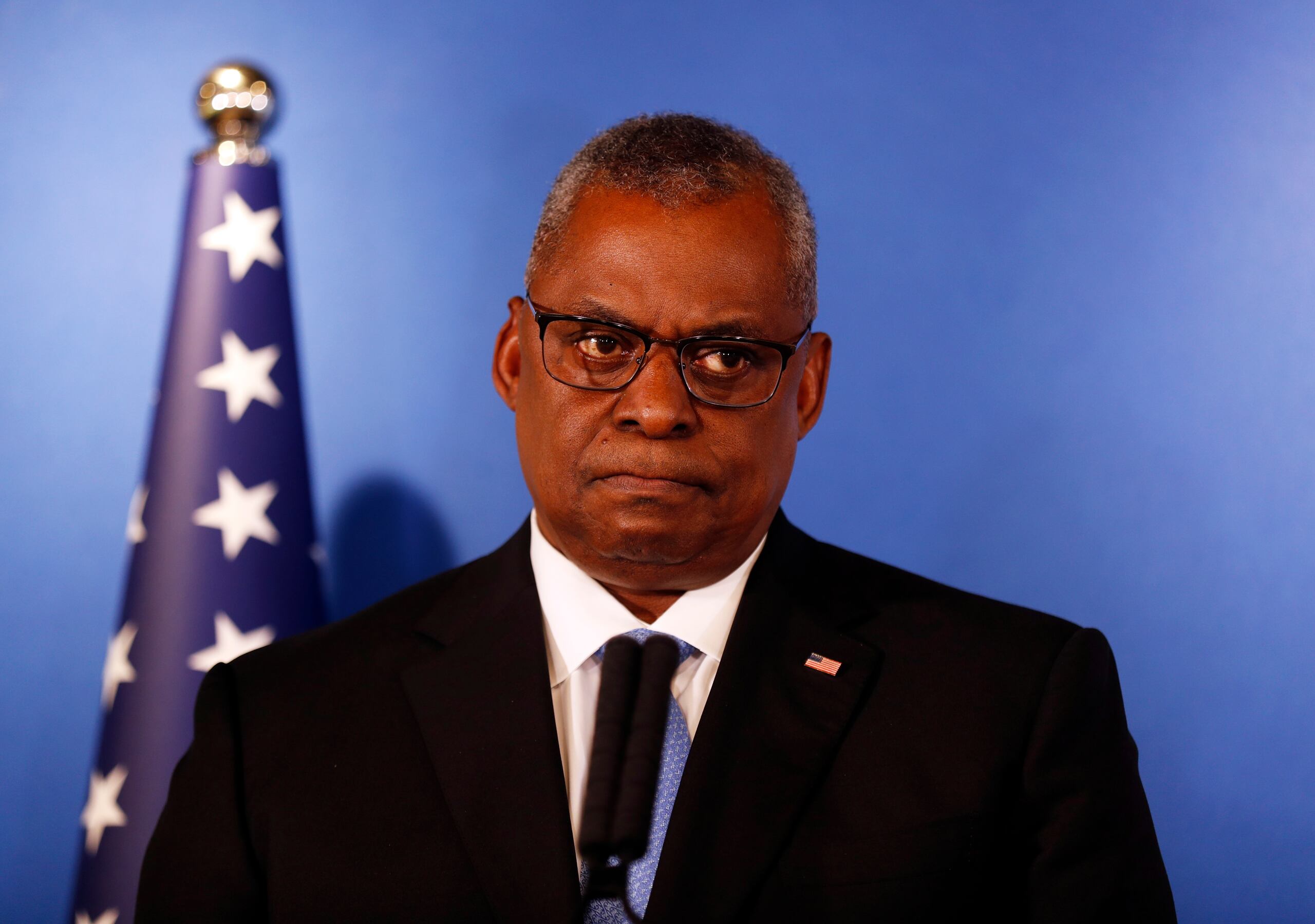 El secretario de Defensa de Estados Unidos, Lloyd Austin. (EFE/Aref Safadi)