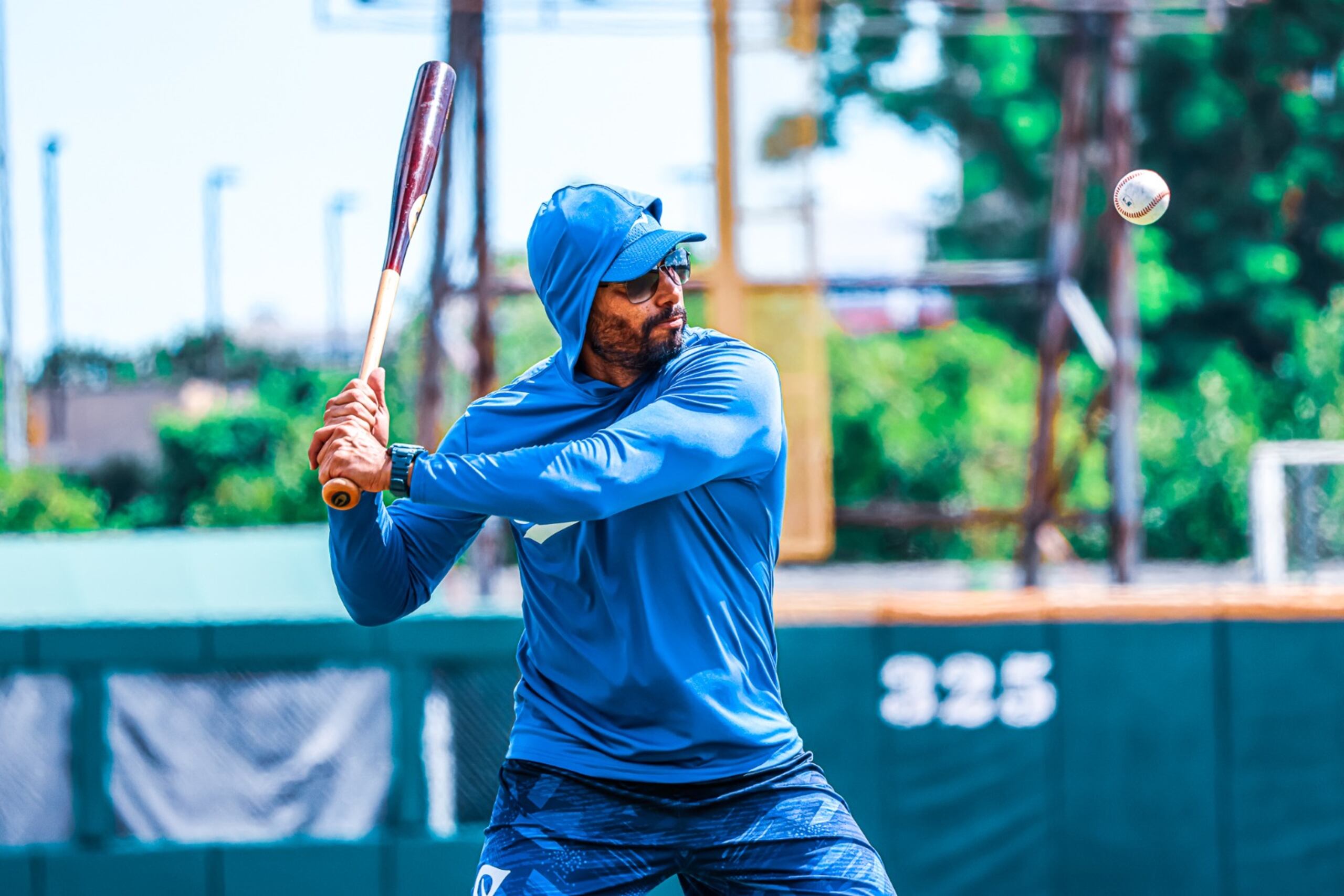 Nick Ortiz, aquí durante la pretemporada de Santurce, es el dirigente en propiedad de los Cangrejeros desde el pasado fin de semana.