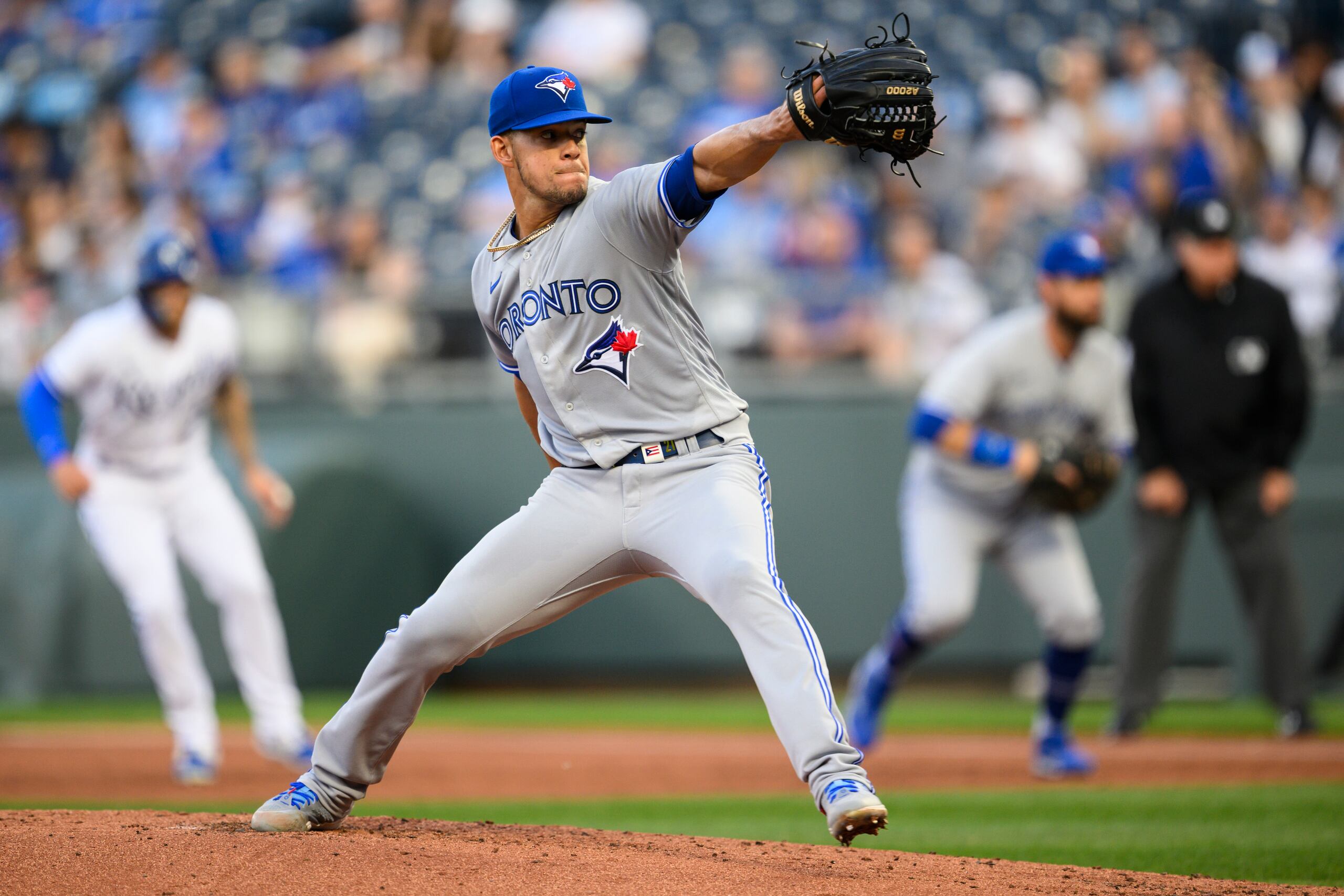 José Berrios tuvo una salida para el olvido ante los Royals.