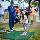 Estalla de alegría infantil el Parque Central de los Niños