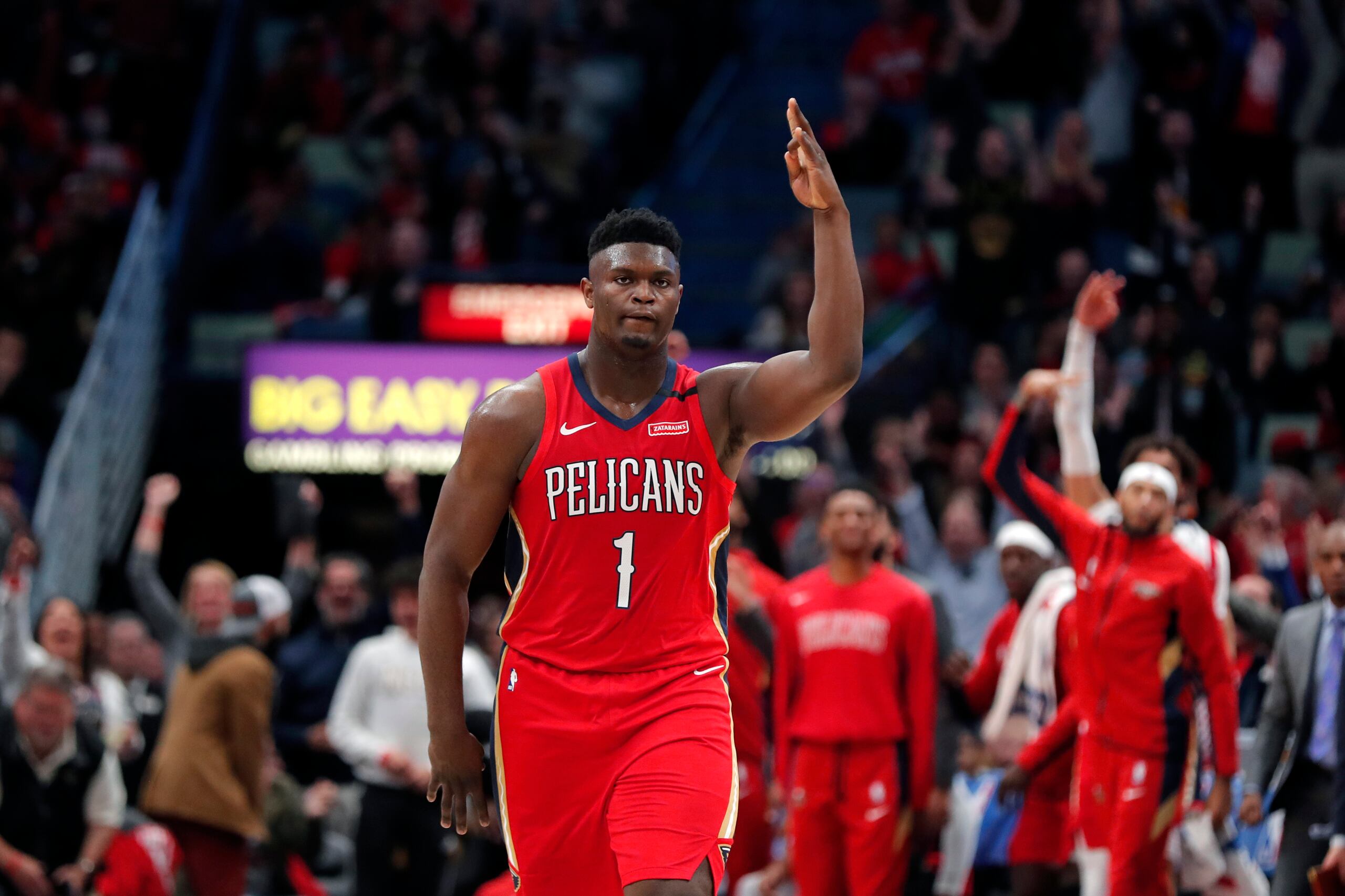 El delantero de los Pelicans de Nueva Orleans, Zion Williamson, ha jugado solo 85 partidos en las pasadas tres temporadas desde que fue elegido en el Draft de la NBA.