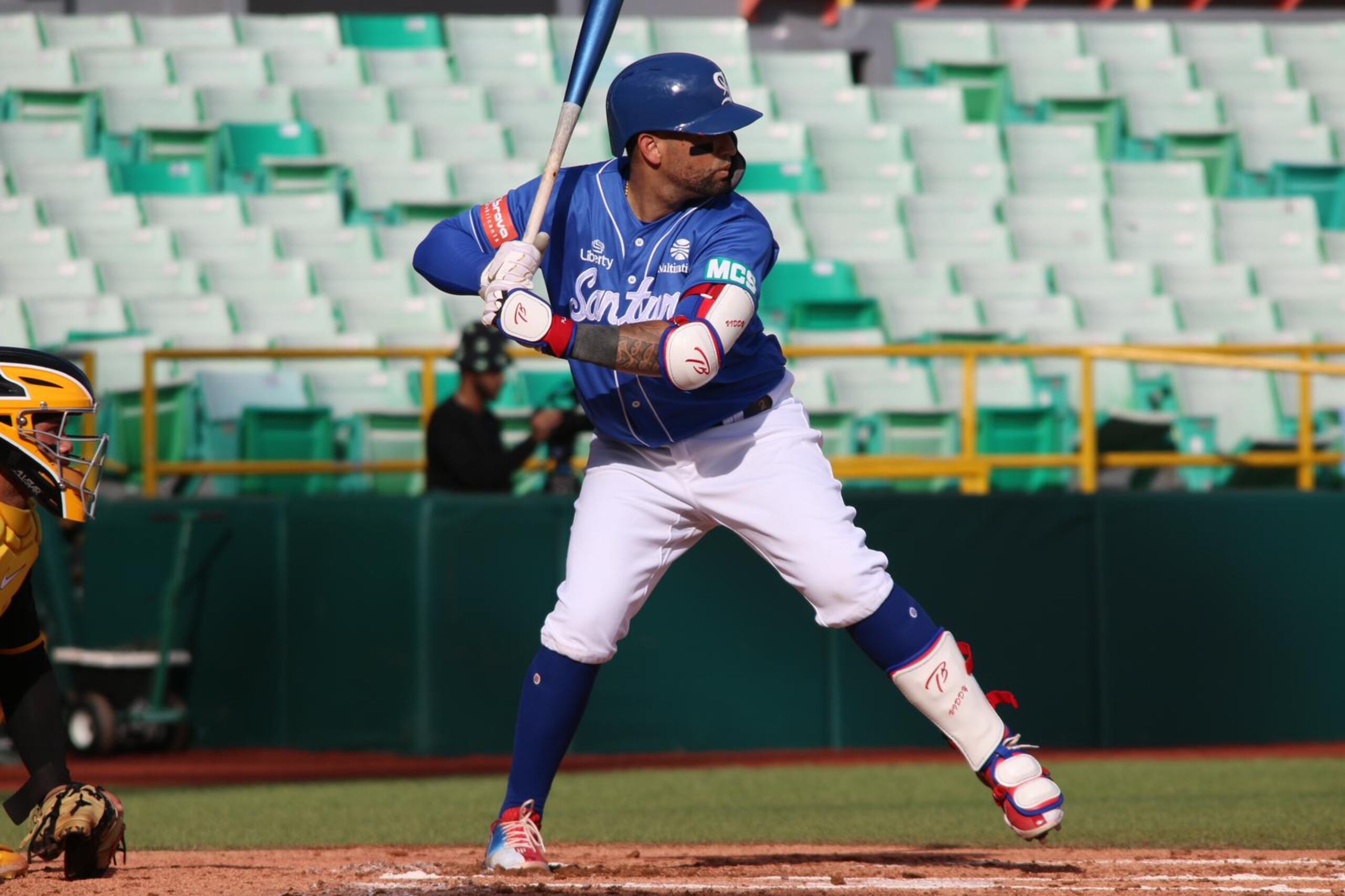 David Vidal y los Cangrejeros de Santurce están jugando por encima de .500 en la temporada.