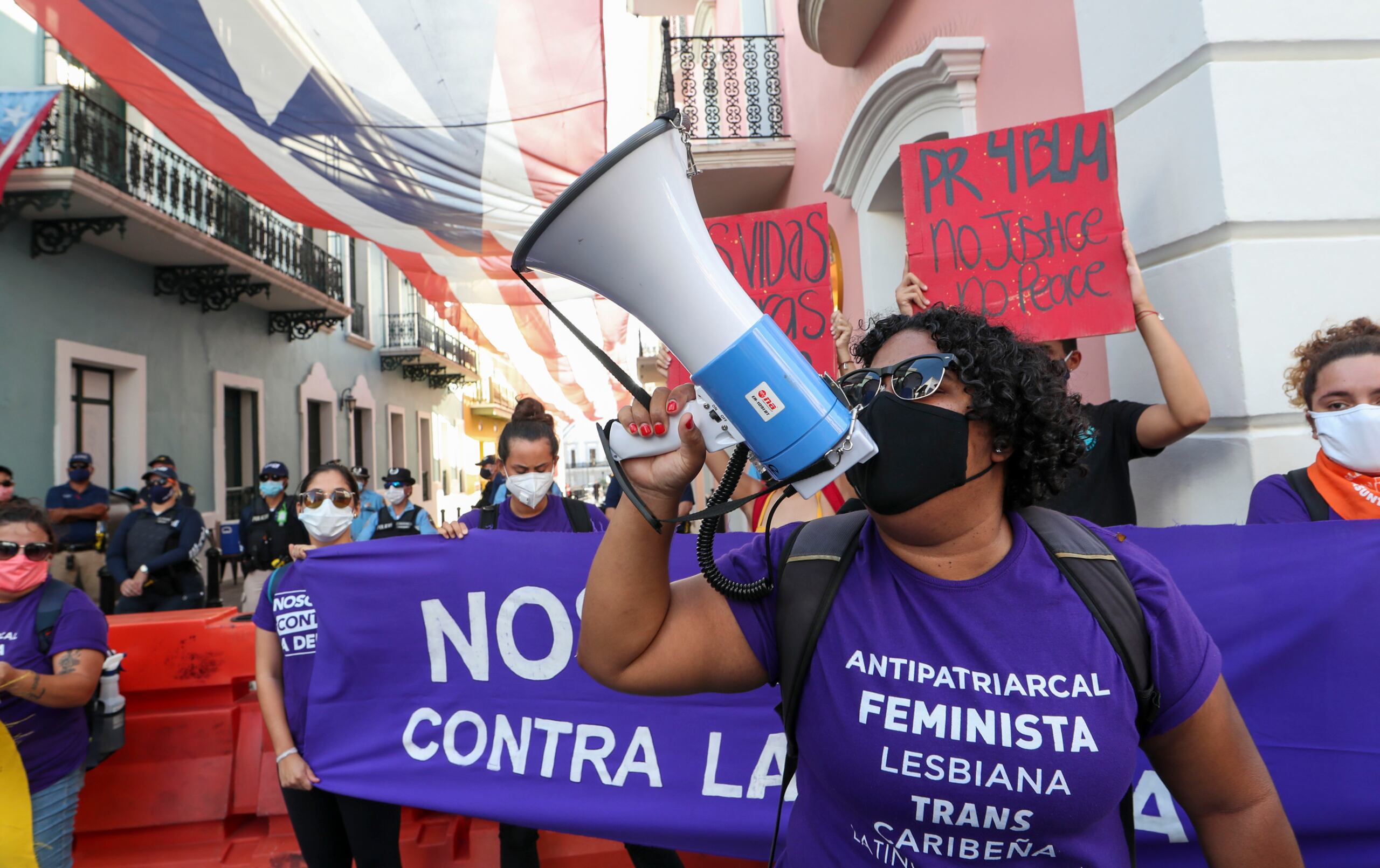 Una imagen de Shariana Ferrer Núñez (en primer plano esta imagen reciente), fue uno de los temas de burla en el chat de Telegram de Ricardo Rosselló el año pasado.