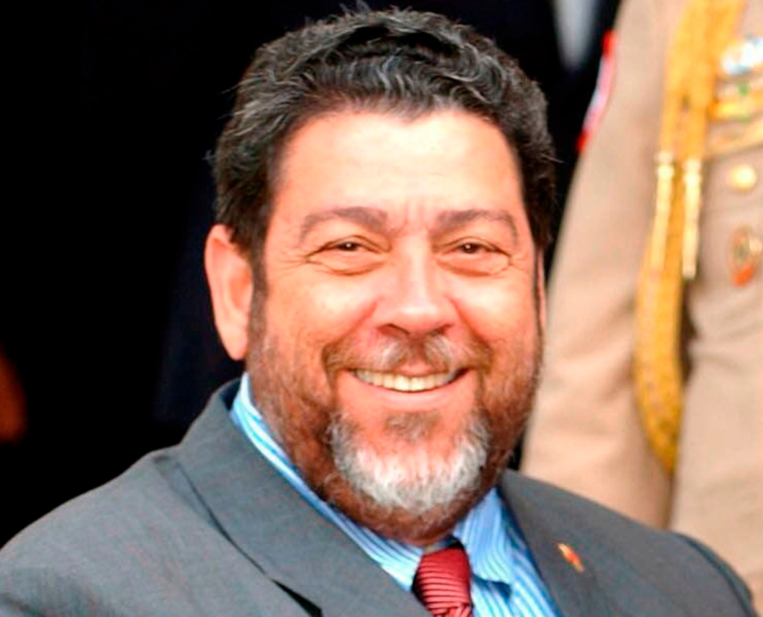 El primer ministro de San Vicente y las Granadinas, Ralph Gonsalves.