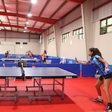 Reinauguran el centro de entrenamiento de tenis de mesa en el Albergue Olímpico