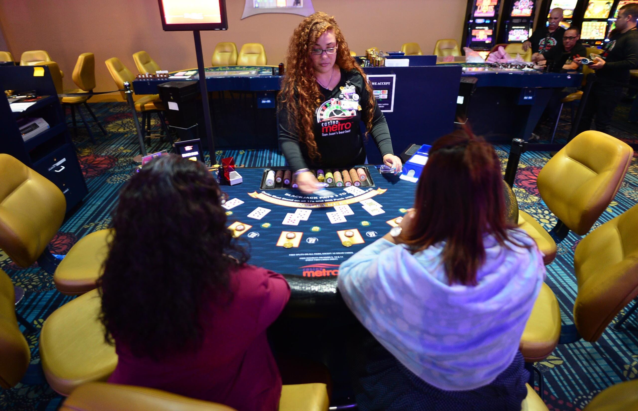 La imagen muestra el Casino Metro en el Hotel Sheraton del Centro de Convenciones en San Juan. (GFR Media)