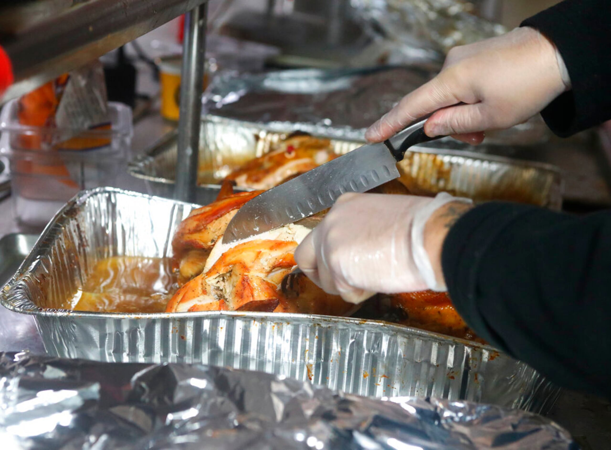 El pavo, el plato estrella en la mesa de Acción de Gracias, constituye una parte importante de la factura.