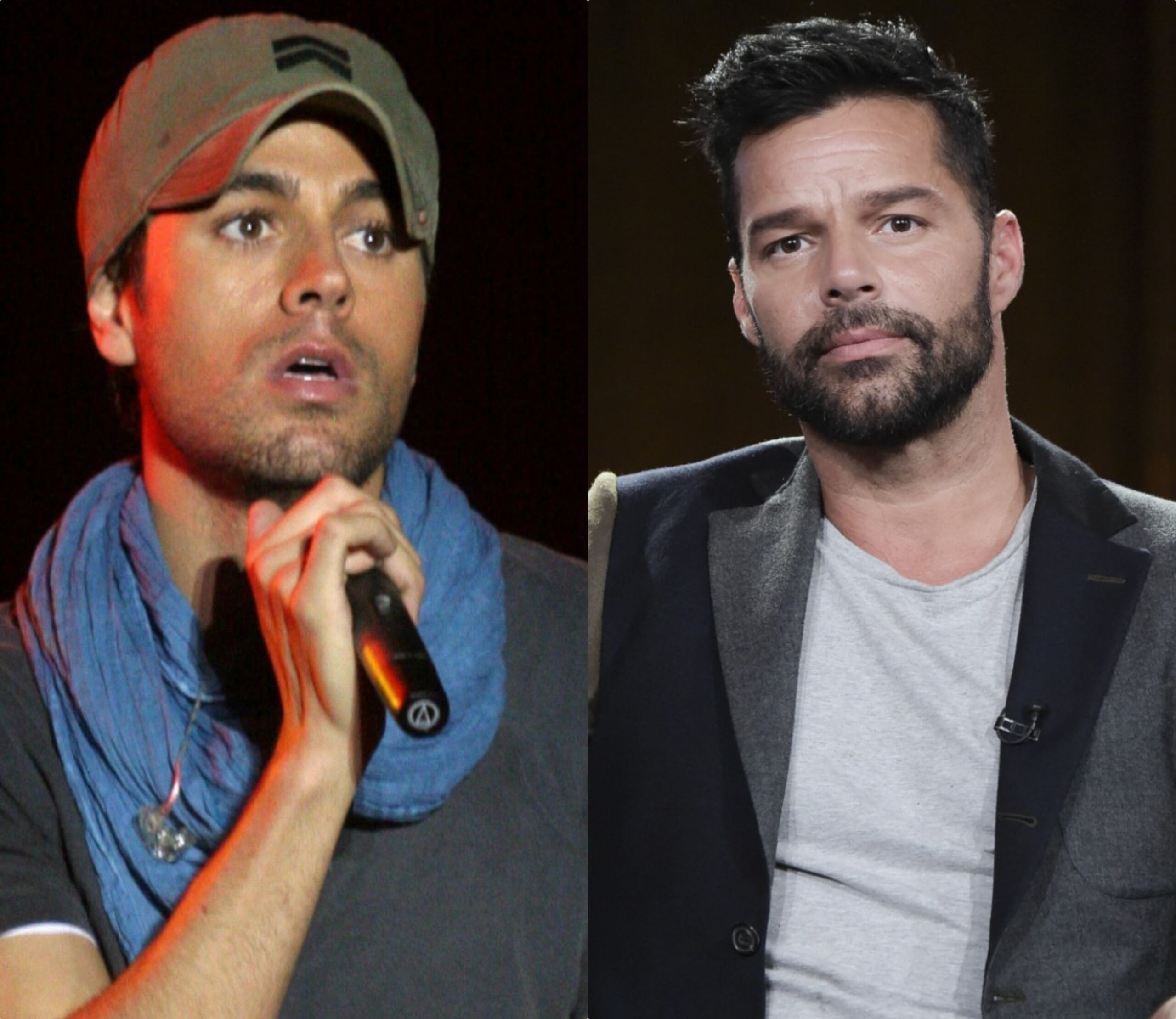 Enrique Iglesias y Ricky Martin se expresaron a través de las redes sociales.