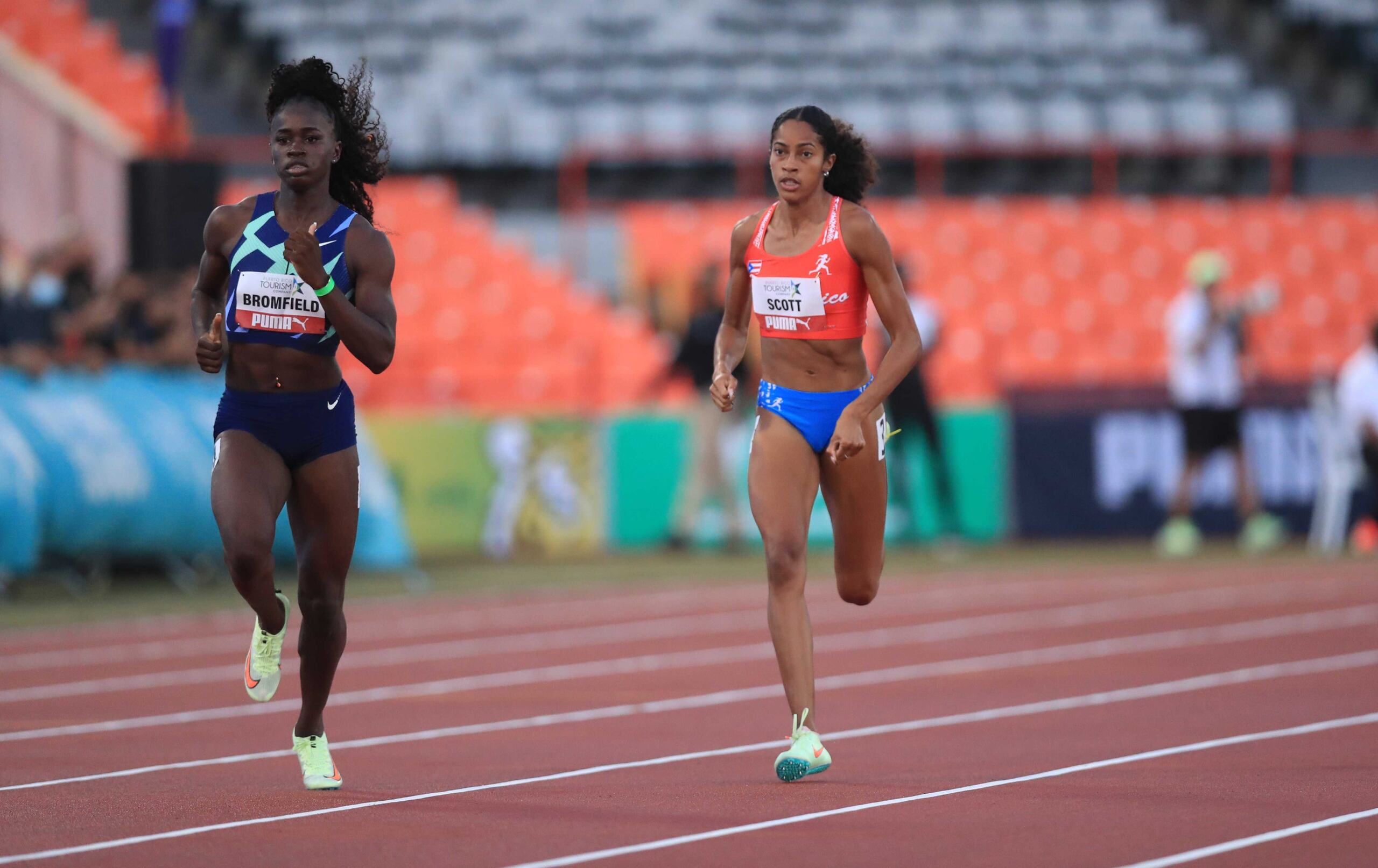 Gaby Scott finalizó segunda en su prueba, a pocos segundos de realizar la marca mínima de clasificación al Mundial.