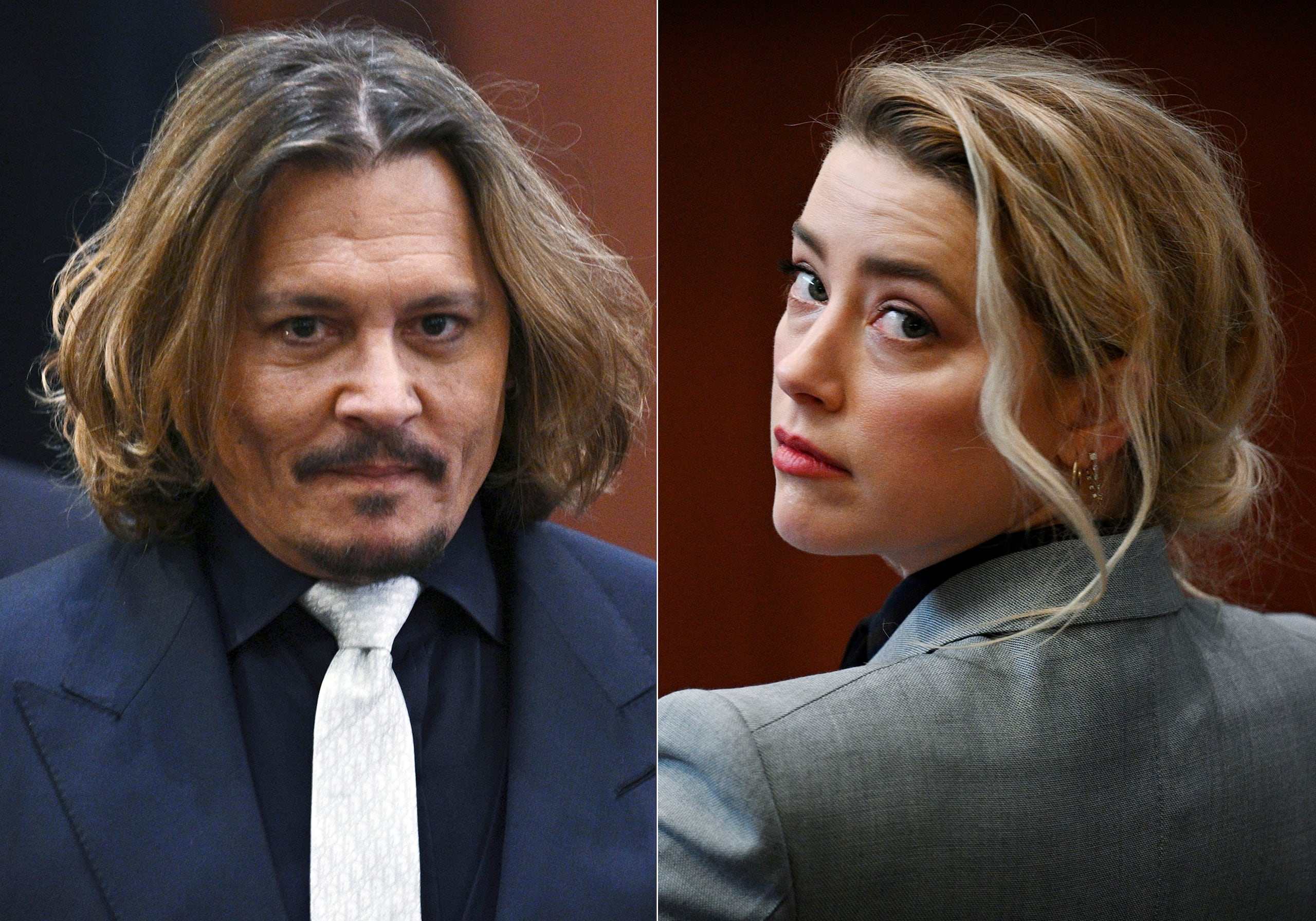 Johnny Depp y Amber Heard.