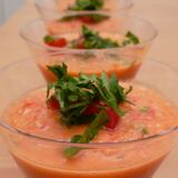 Receta: Gazpacho de pepinillo y melón