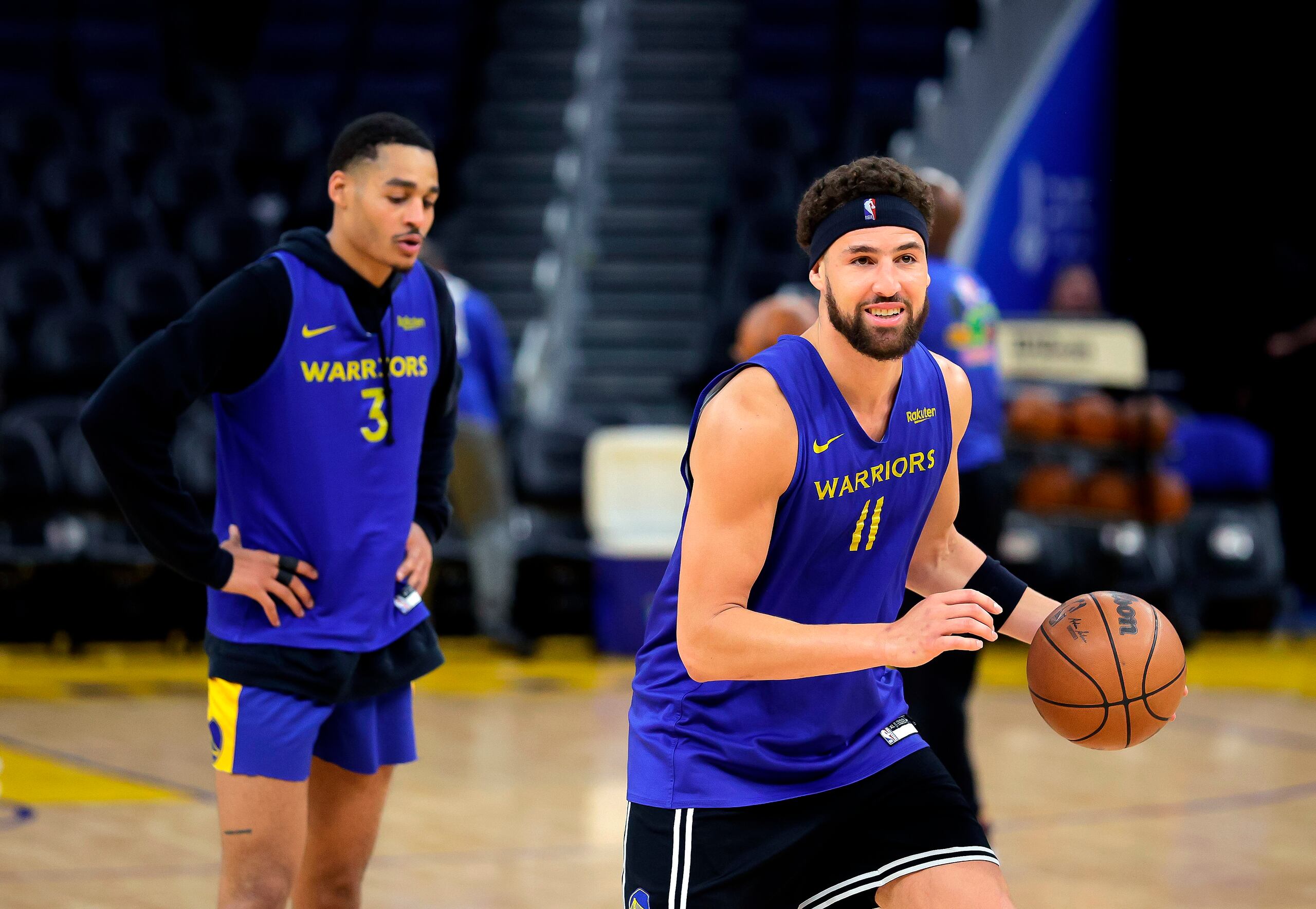 Klay Thompson y los Warriors de Golden State serán los anfitriones de los primeros dos juegos de la Serie Final de la NBA.