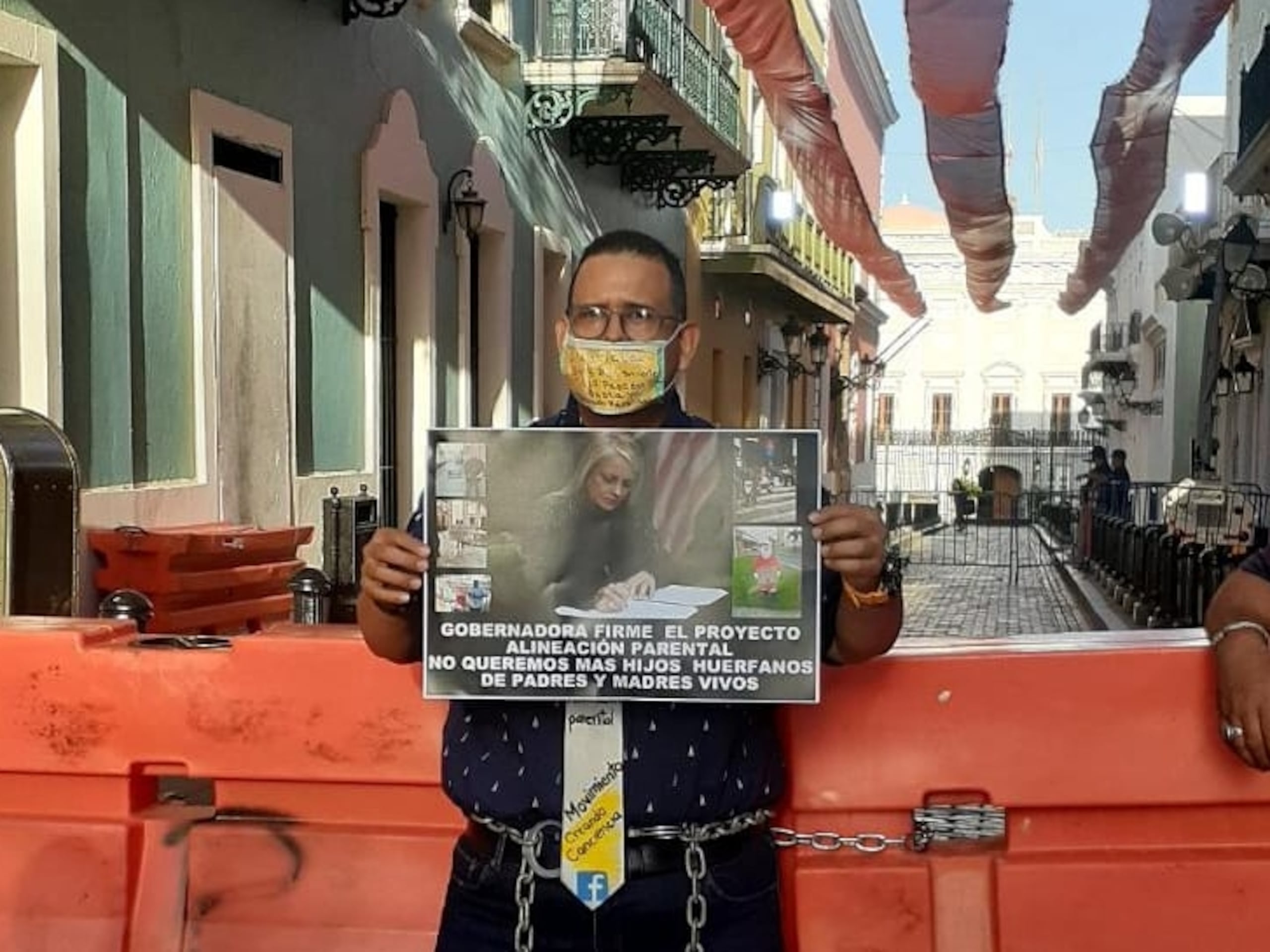 Ángel Pérez, portavoz del grupo Creando Conciencia, manifestó como un logro que tomó siete años de lucha que convirtieron su reclamo individual para ver a su hija como una necesidad colectiva.