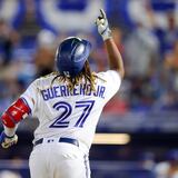 Vladimir Guerrero Jr. la sacó tres veces en la victoria de los Blue Jays