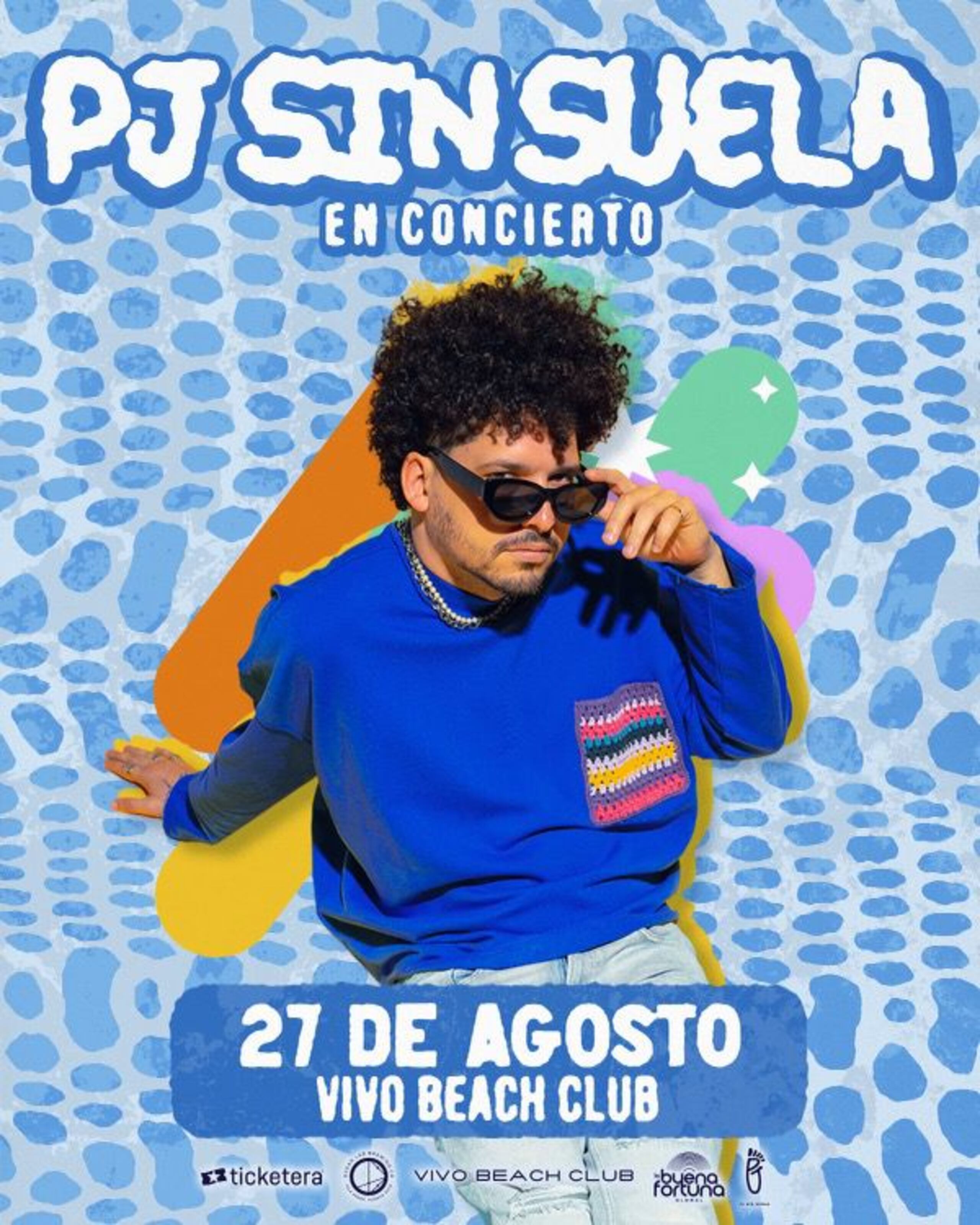 Promoción del concierto de PJ Sin Suela