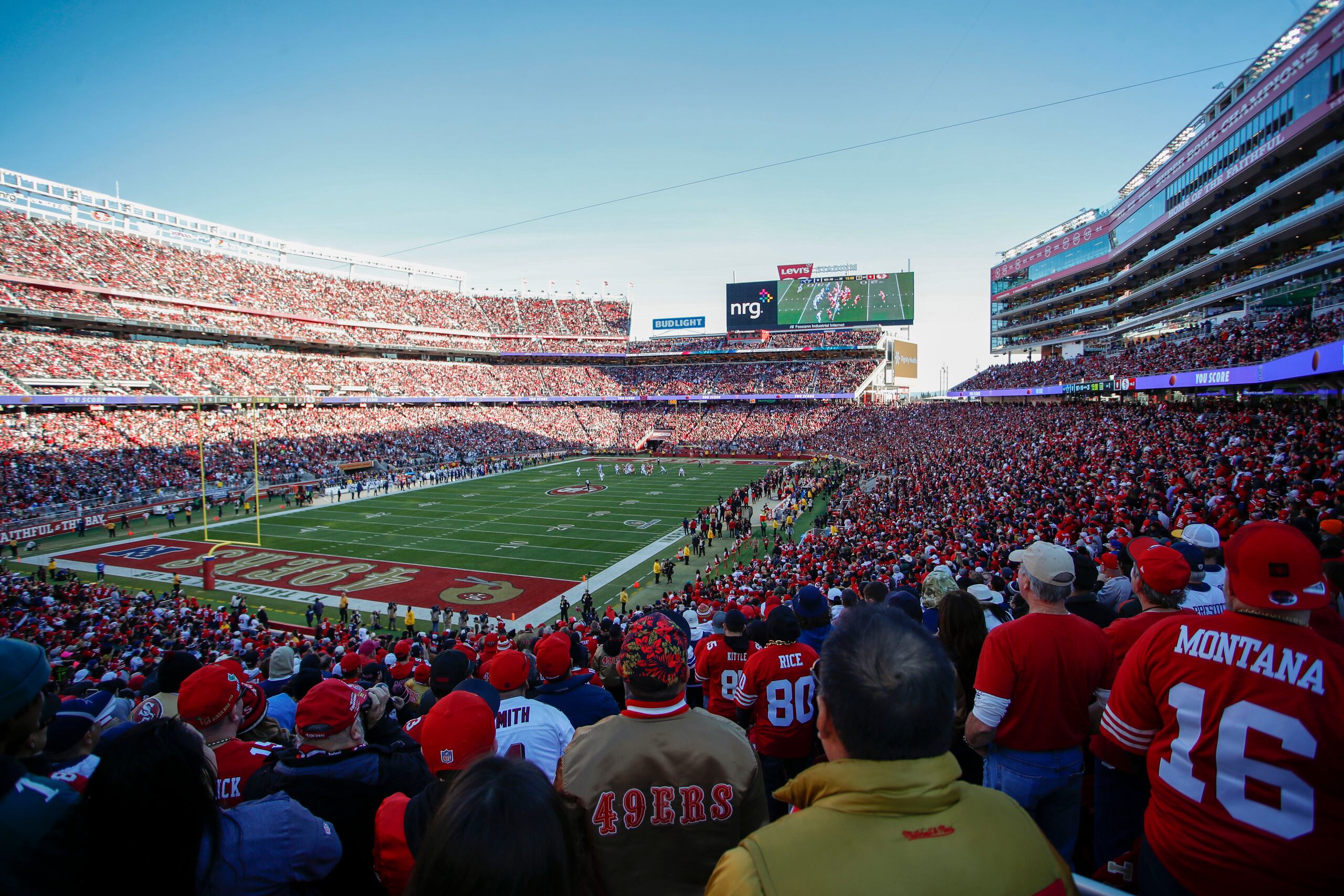 Vista del estadio Levi's de San Francisco