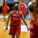 El Equipo Nacional de baloncesto femenino volvió a practicar tras un año fuera de las canchas