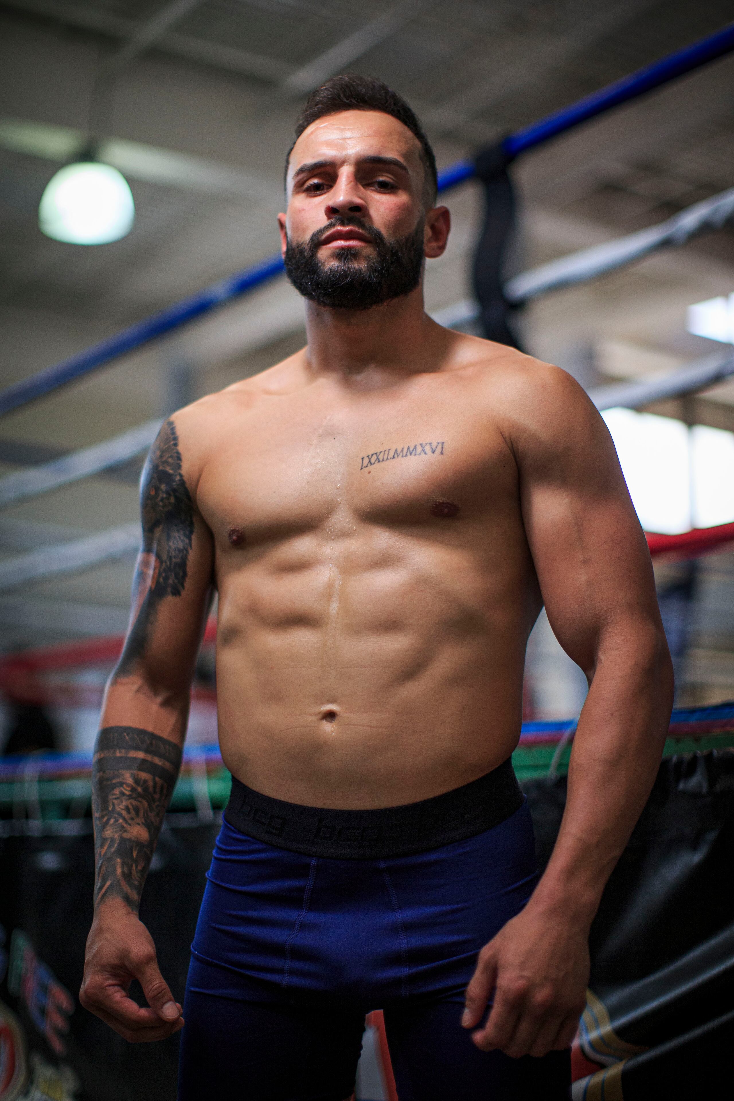 "Pitufo" Díaz estuvo presente en un entrenamiento público realizado en el gimnasio Félix Pagá Pintor, de Guaynabo.