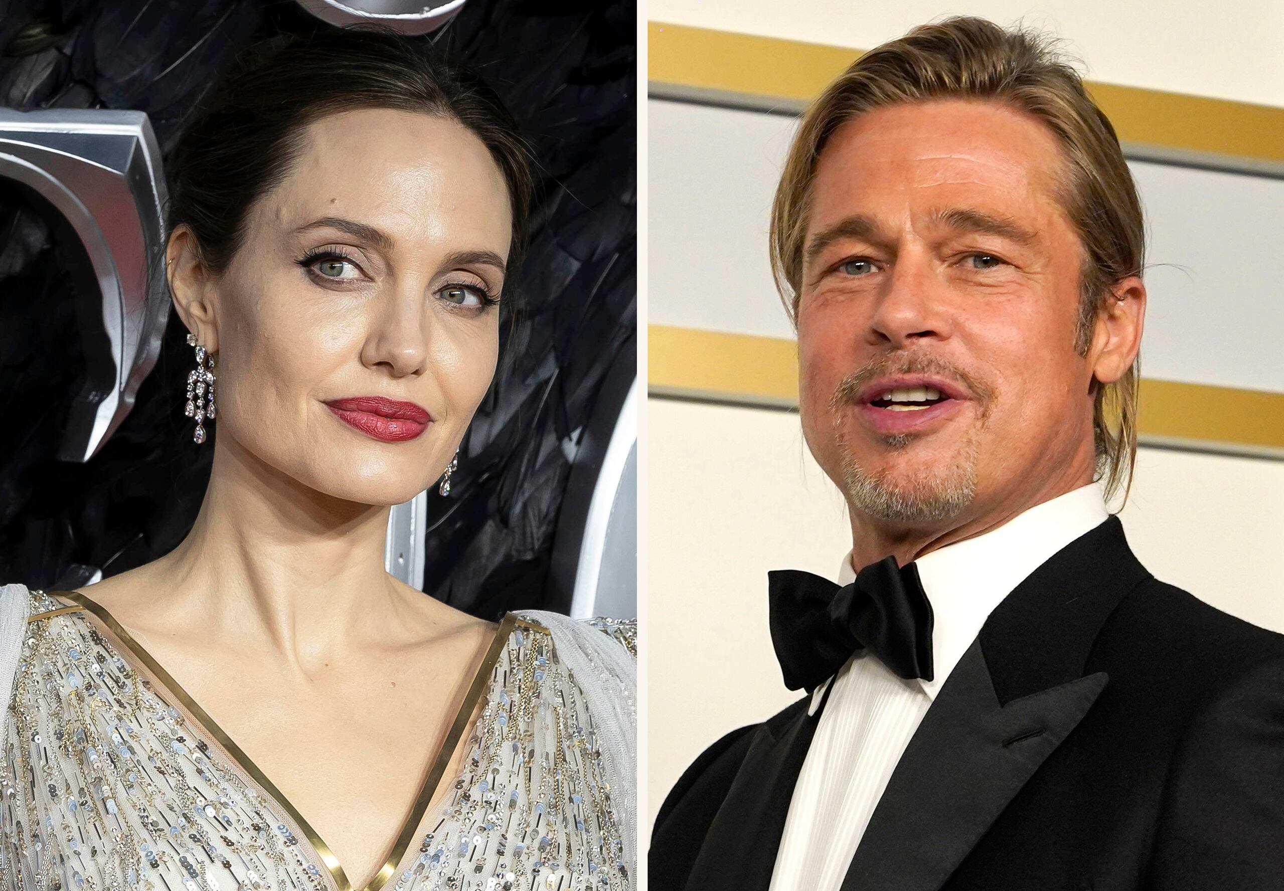 Angelina Jolie y Brad Pitt.