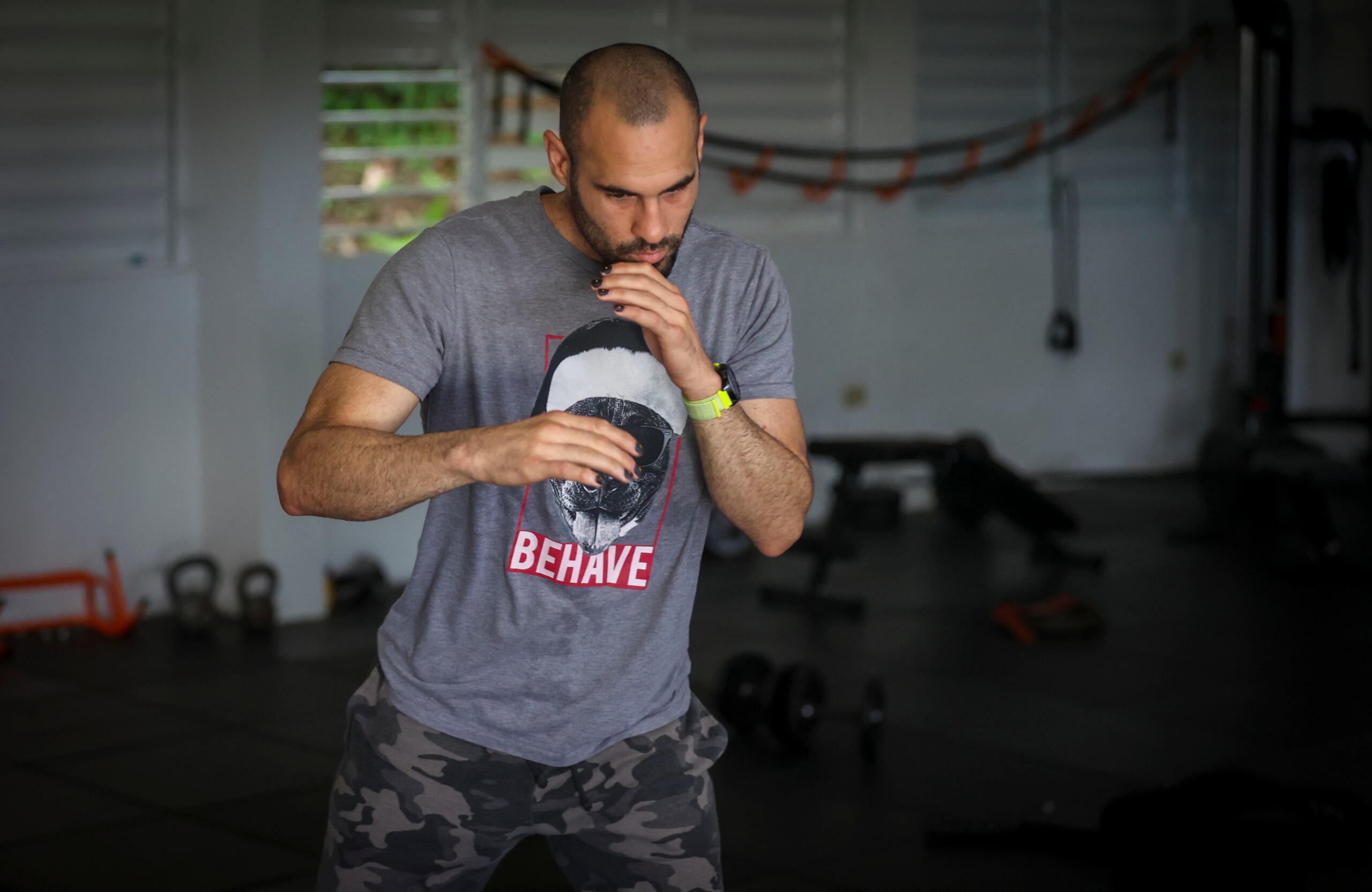 José "Sniper" Pedraza detuvo sus entrenamientos por un periodo indefinido.