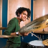 Representación femenina en el “Encuentro de Bateristas Afrocaribeños”