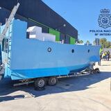 Incautan narcosubmarino en construcción en España