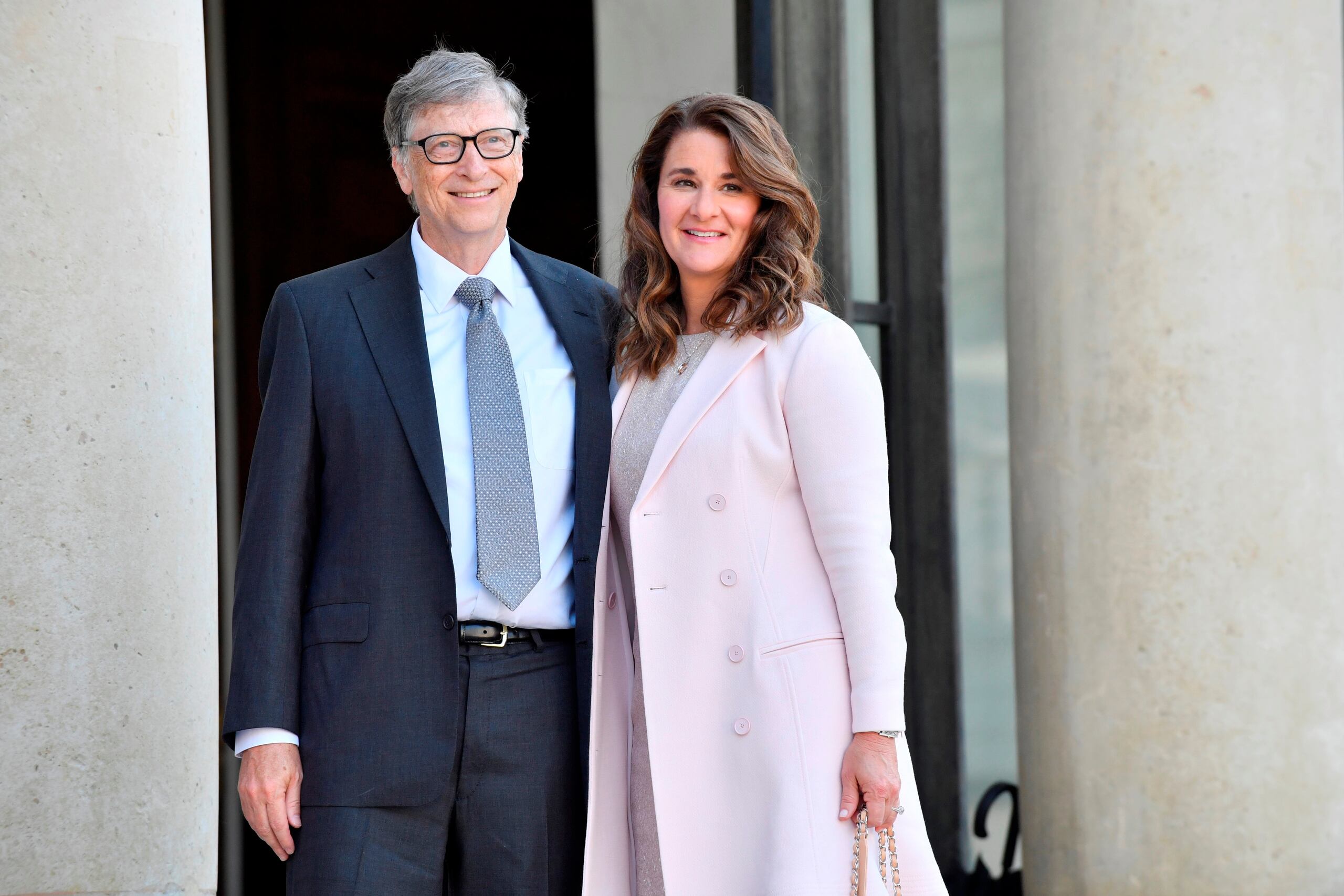 Fotografía de archivo de Melinda y Bill Gates.