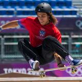 De show la tabla de Steven Piñeiro para el Mundial de skate